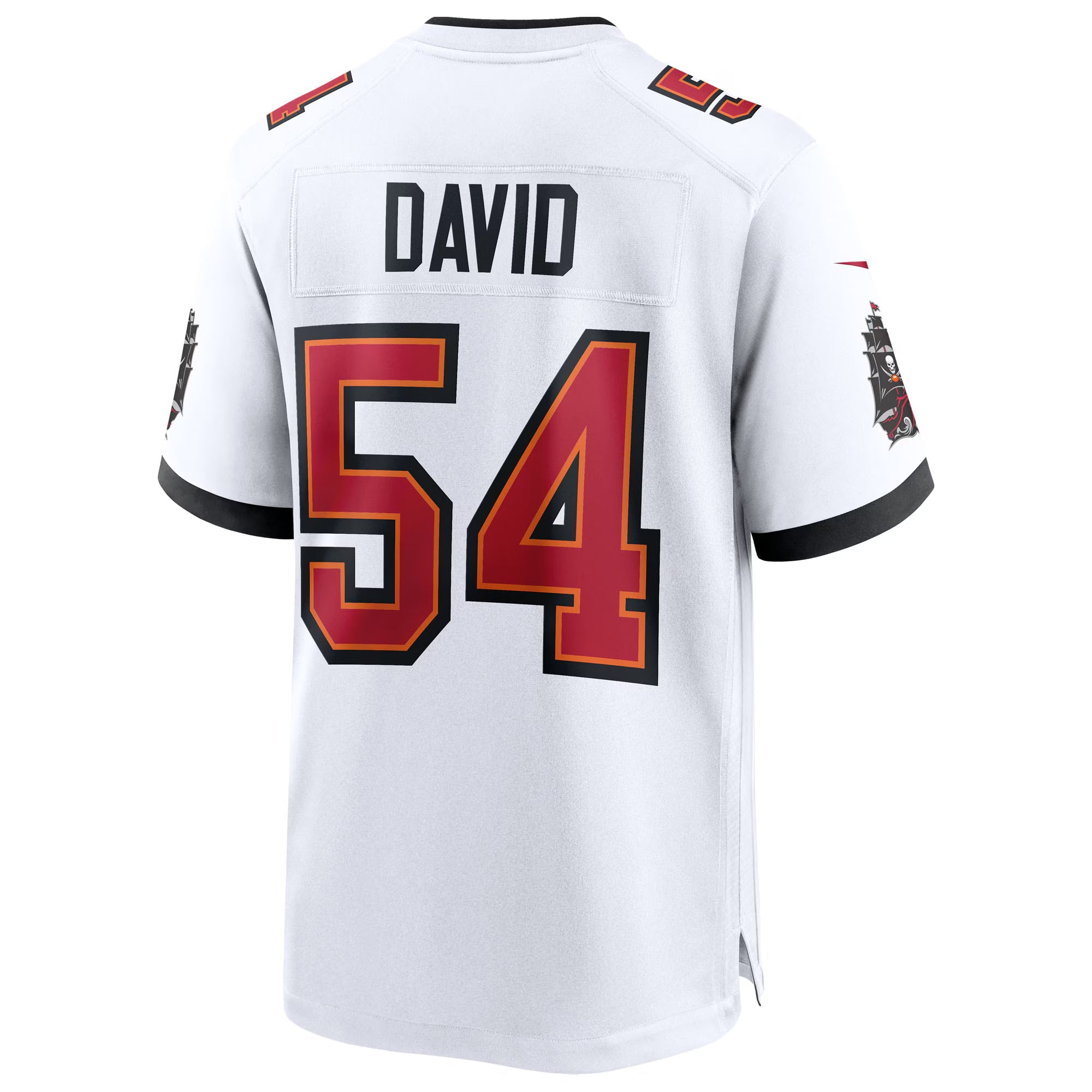 Tampa Bay Buccaneers Lavonte David White 50th Season White Game Jersey