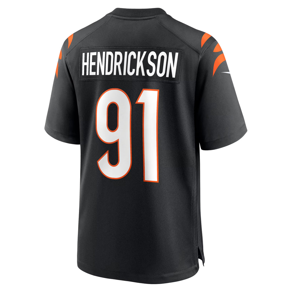 Cincinnati Bengals Trey Hendrickson Black Game Jersey