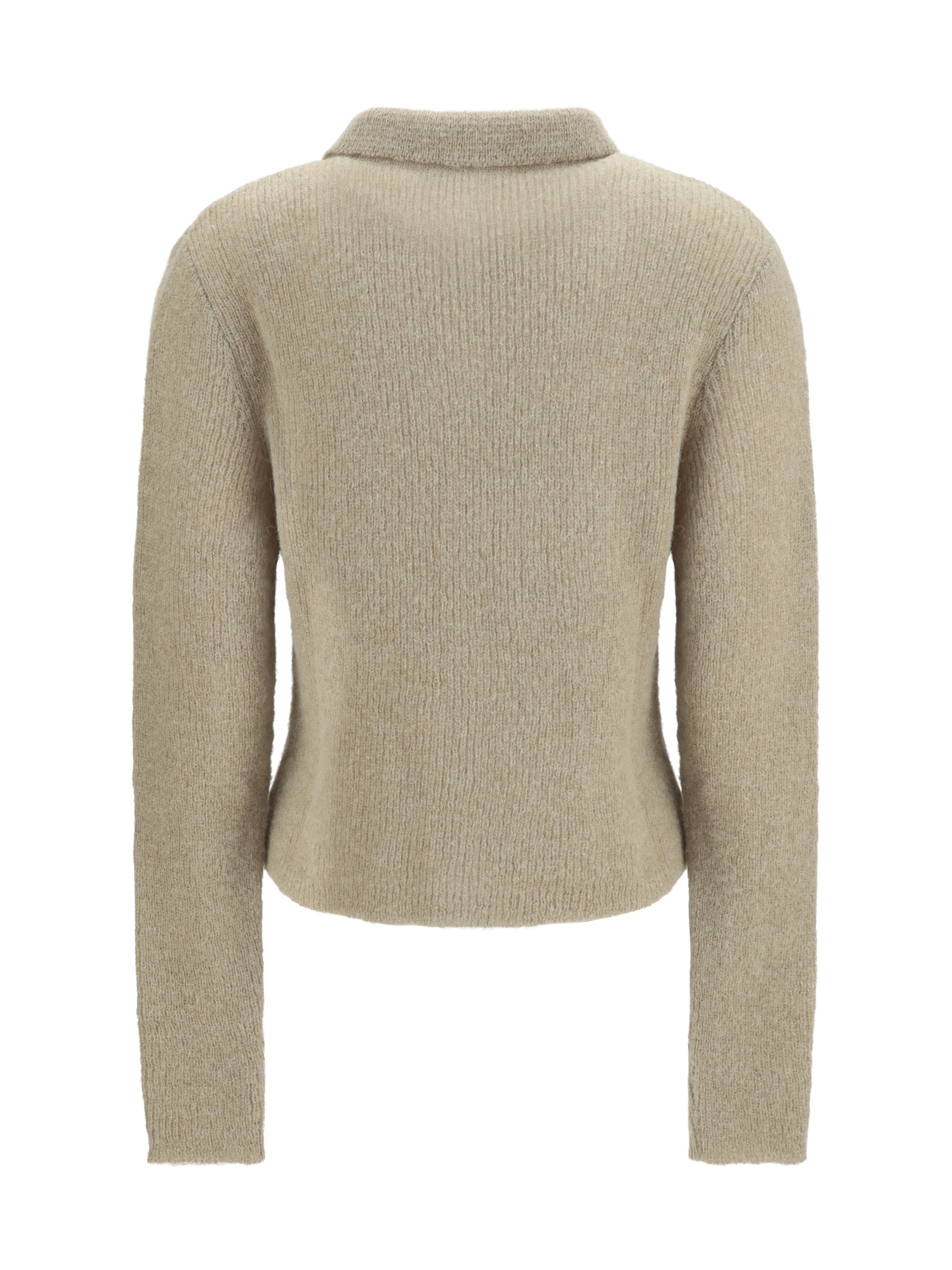Our Legacy Women Polo Collar Sweater With Buttons