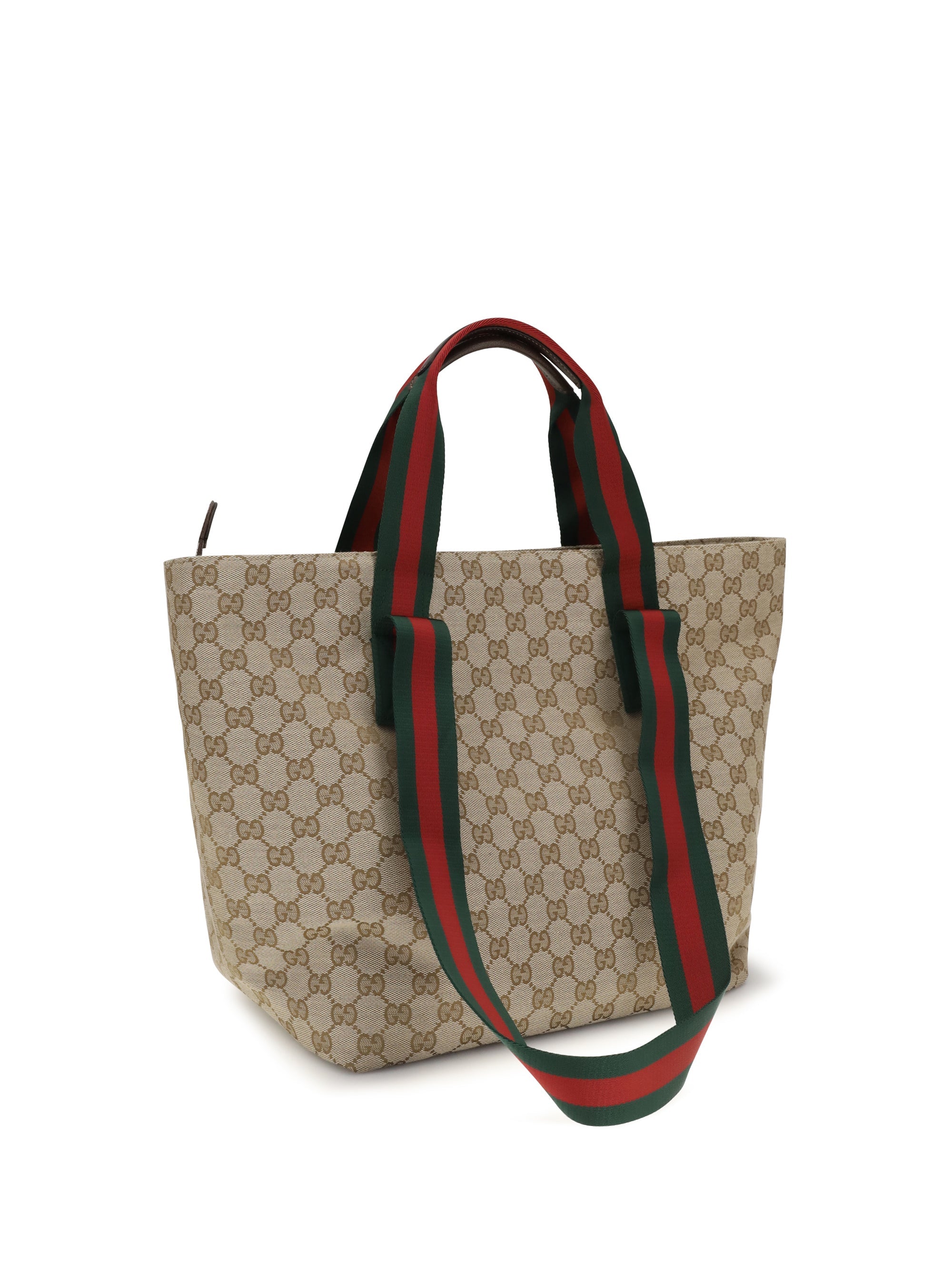 Gucci Men Small Gg Motif Tote Bag