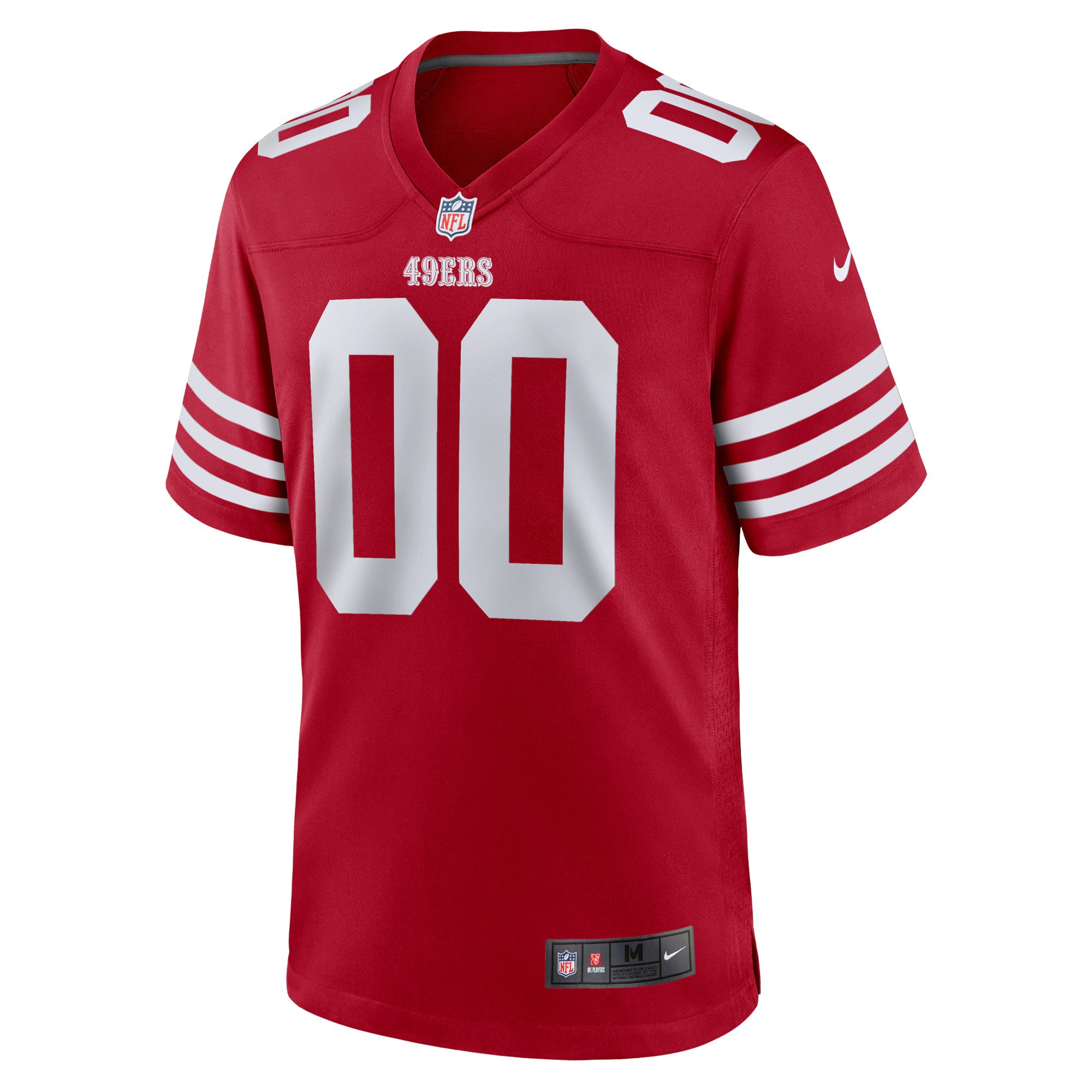 San Francisco 49ers Scarlet Custom Jersey