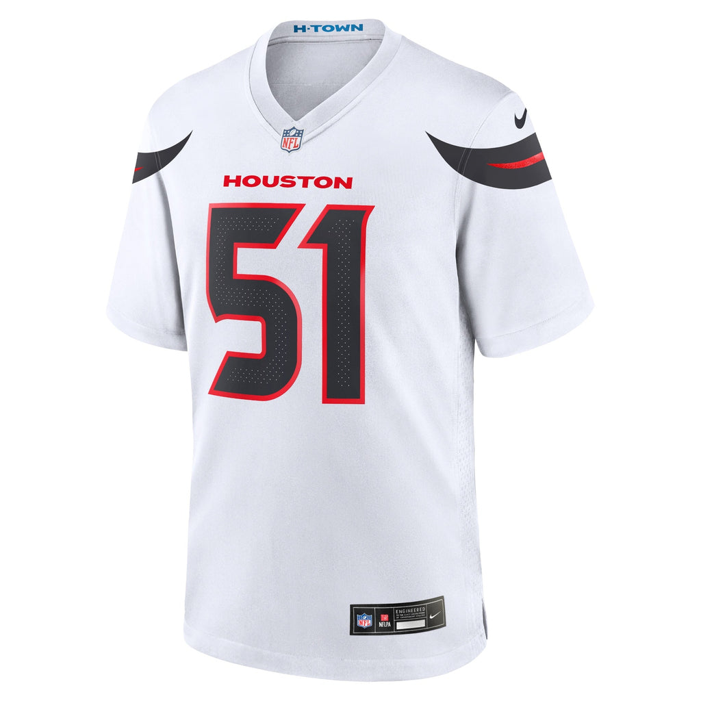 Houston Texans Will Anderson Jr. White Game Jersey