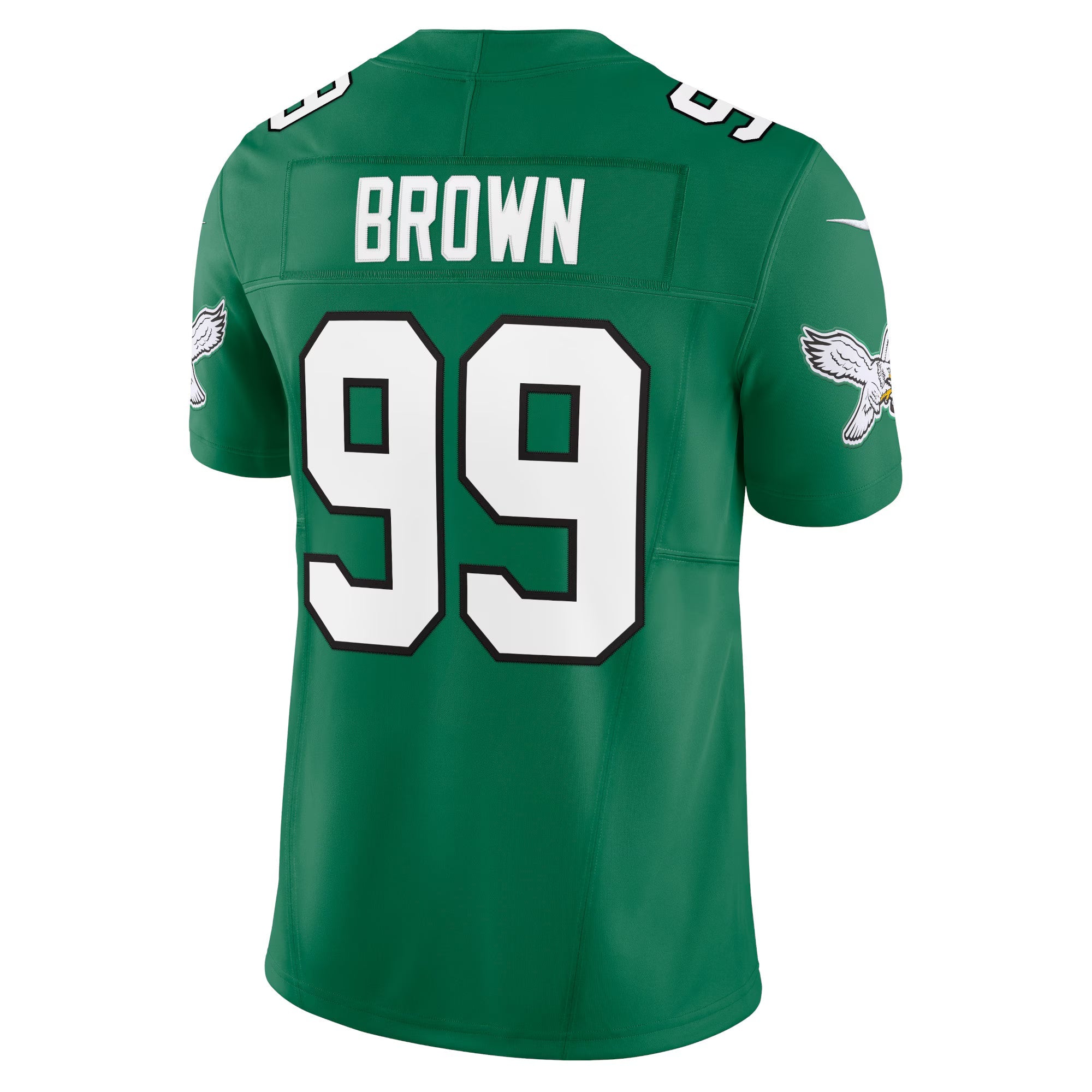 Philadelphia Eagles Jerome Brown Kelly Green Alternate Vapor F.U.S.E. Limited Jersey