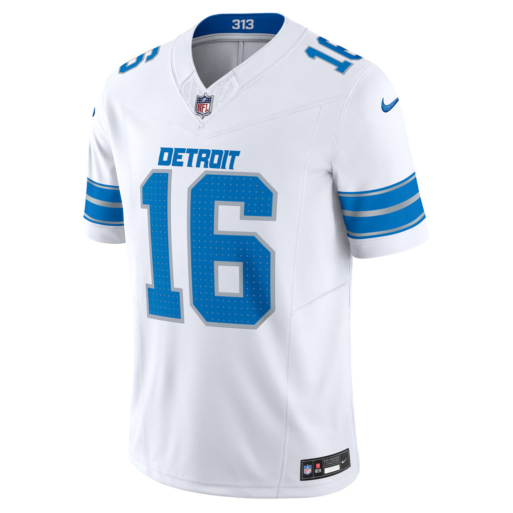 Detroit Lions Jared Goff White Vapor F.U.S.E. Limited Jersey