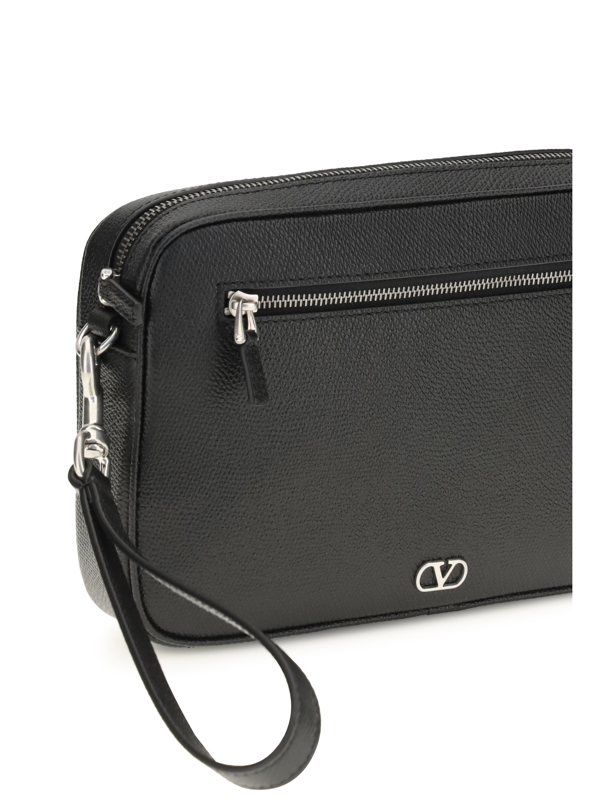Valentino Garavani Men Vlogo Signature Pouch