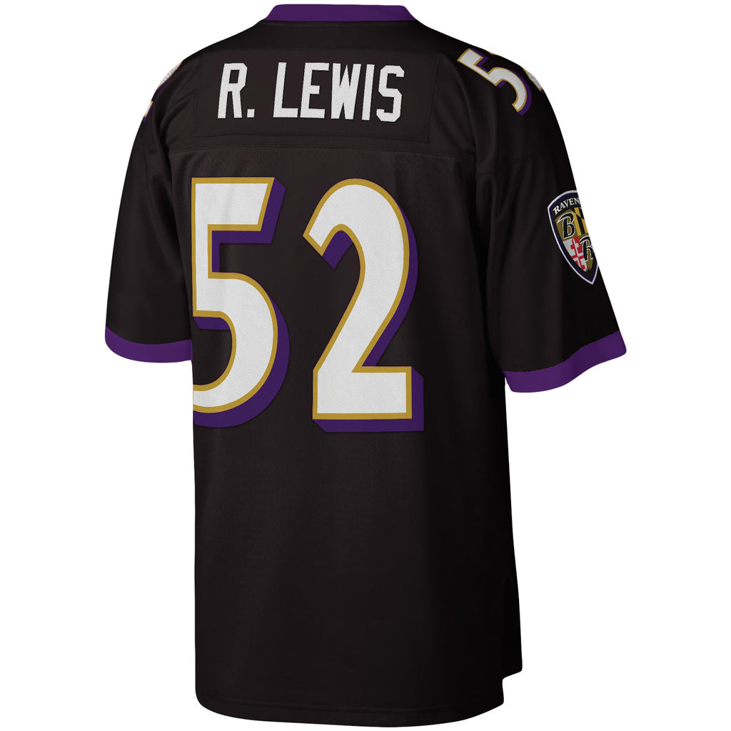 Baltimore Ravens Ray Lewis Mitchell & Ness Black Legacy Replica Jersey