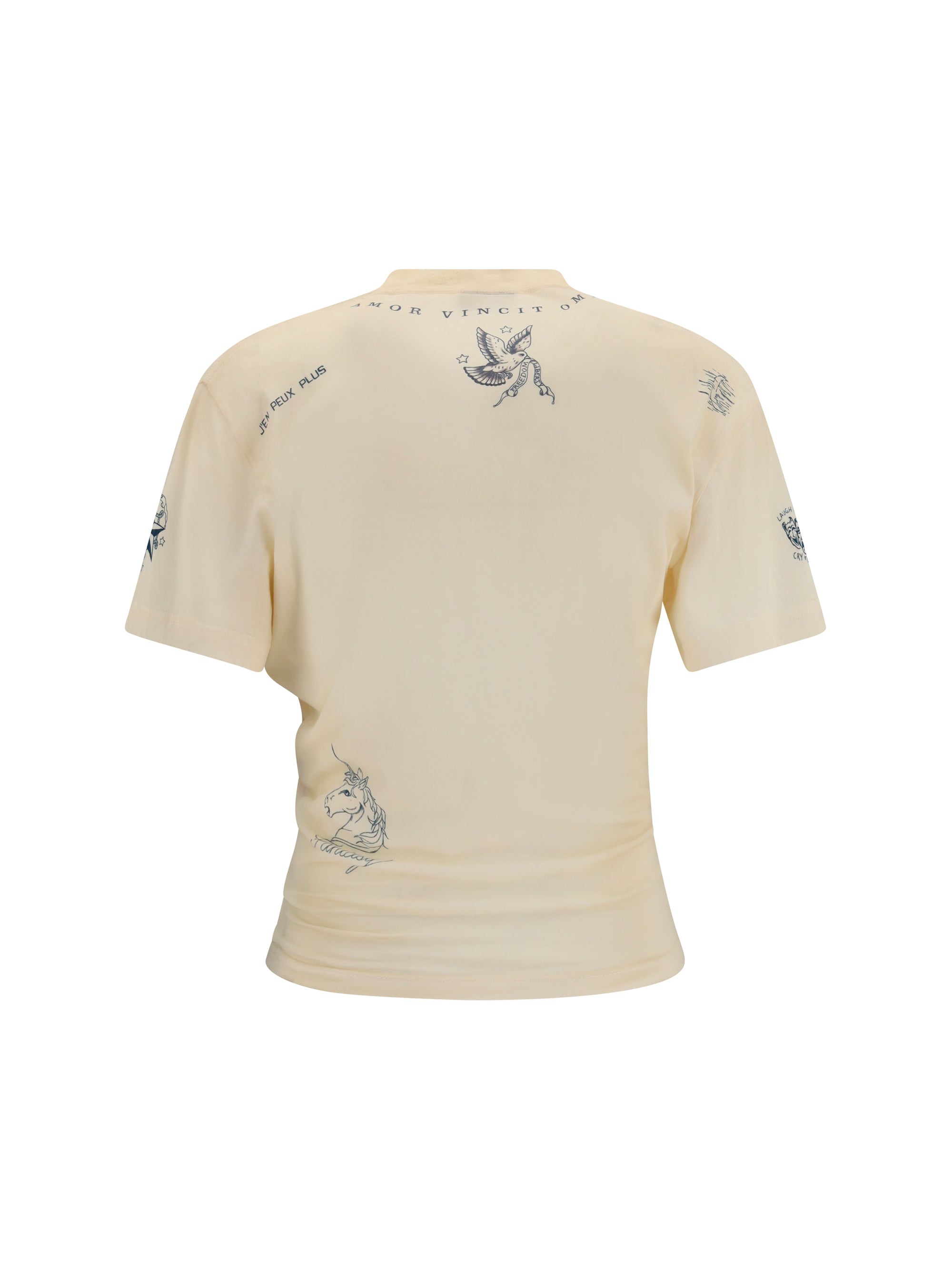 Balenciaga Women Cotton T-Shirt