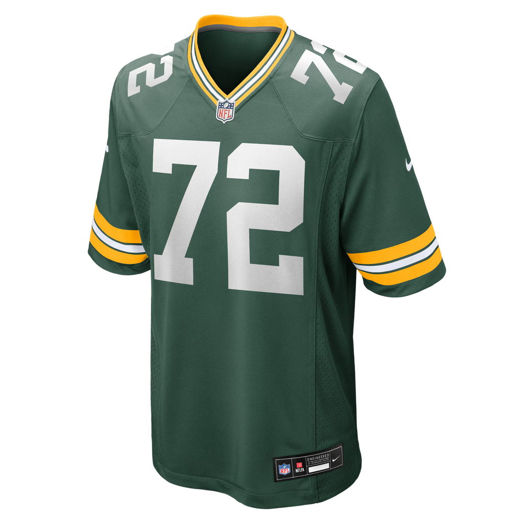 Green Bay Packers Brant Banks Green Team Game Jersey