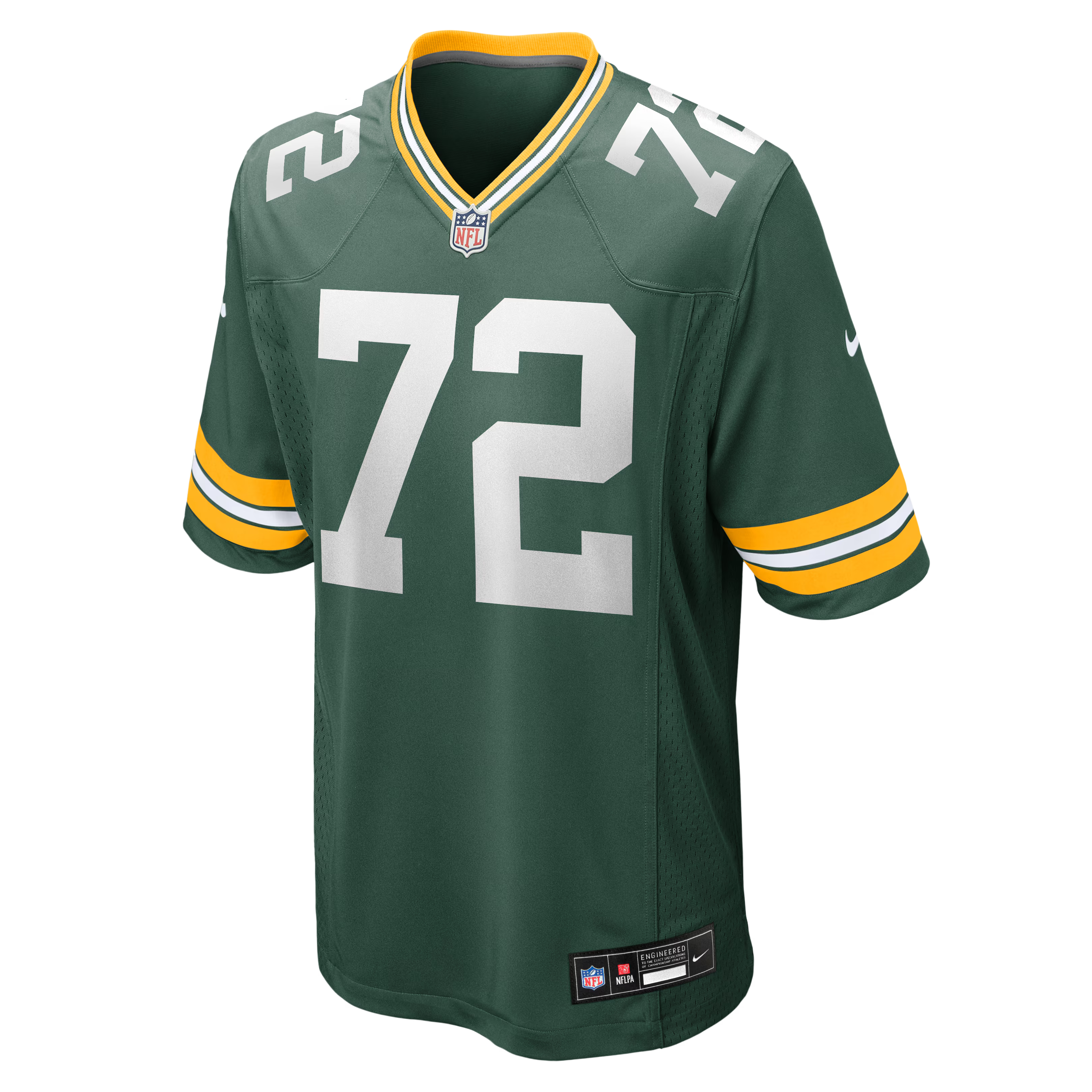 Green Bay Packers Brant Banks Green Team Game Jersey