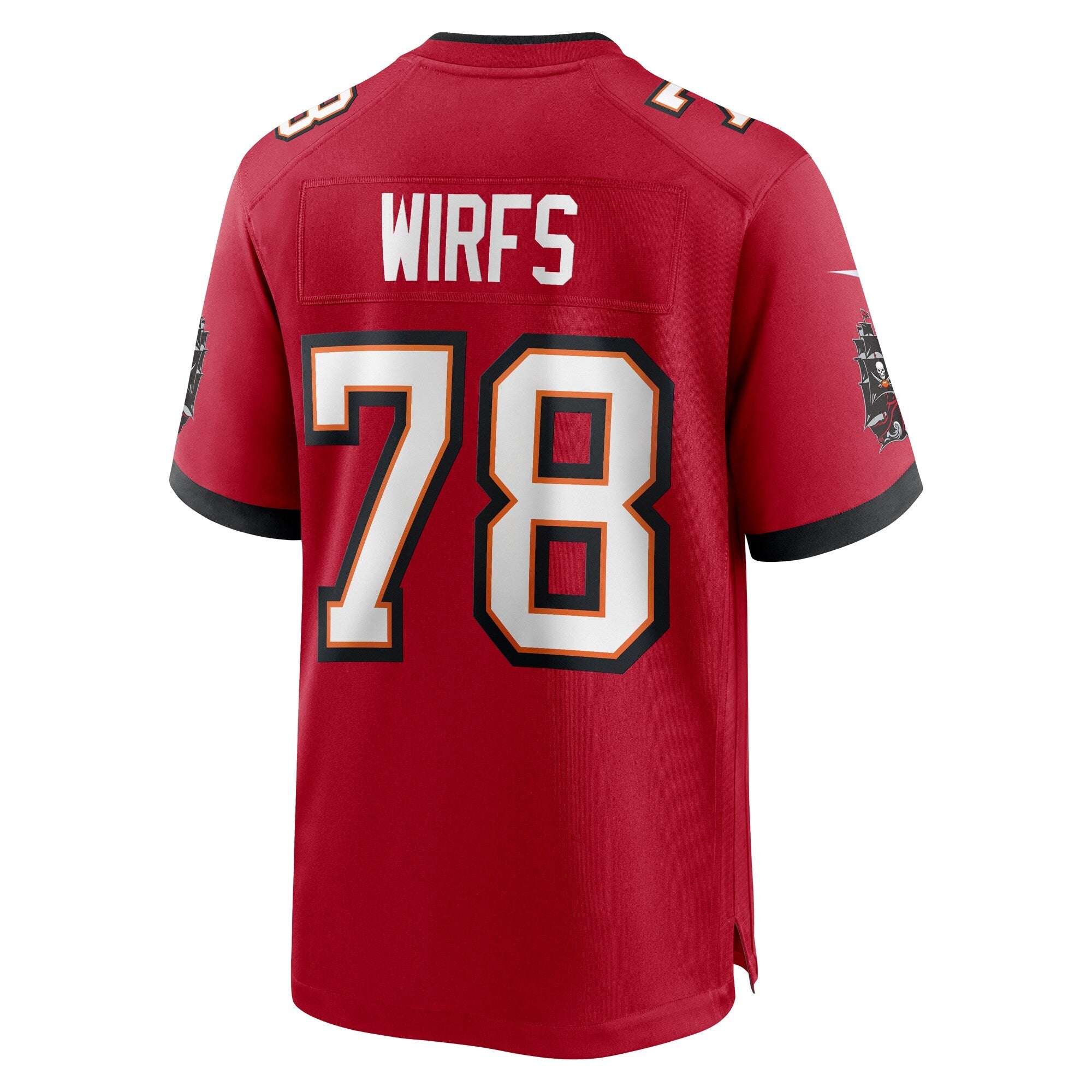 Tampa Bay Buccaneers Tristan Wirfs Red Game Jersey