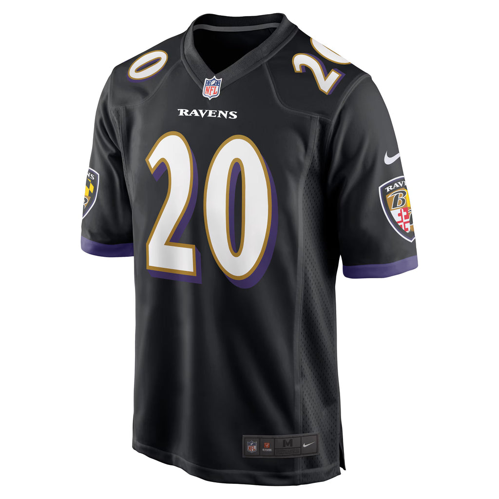 Baltimore Ravens Ed Reed Black Retired Player Alternate Game Jersey