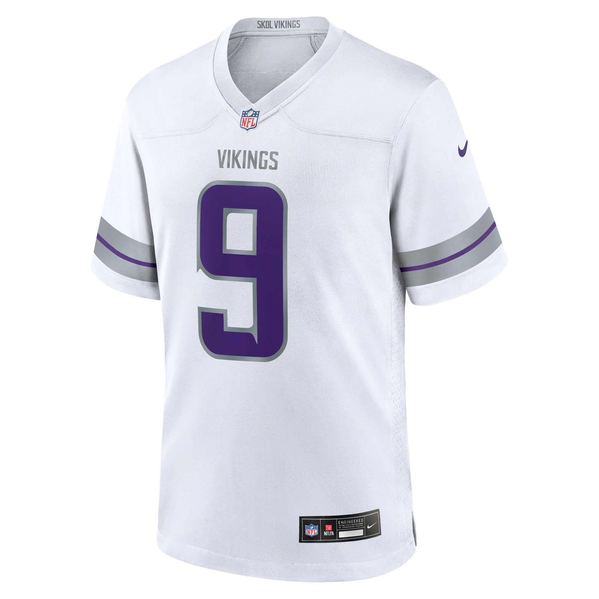 Minnesota Vikings J.J. McCarthy White Alternate Game Player Jersey