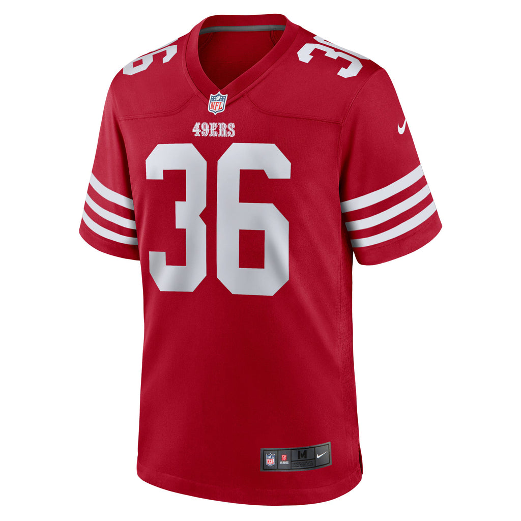 San Francisco 49ers Curtis Robinson Scarlet Game Jersey