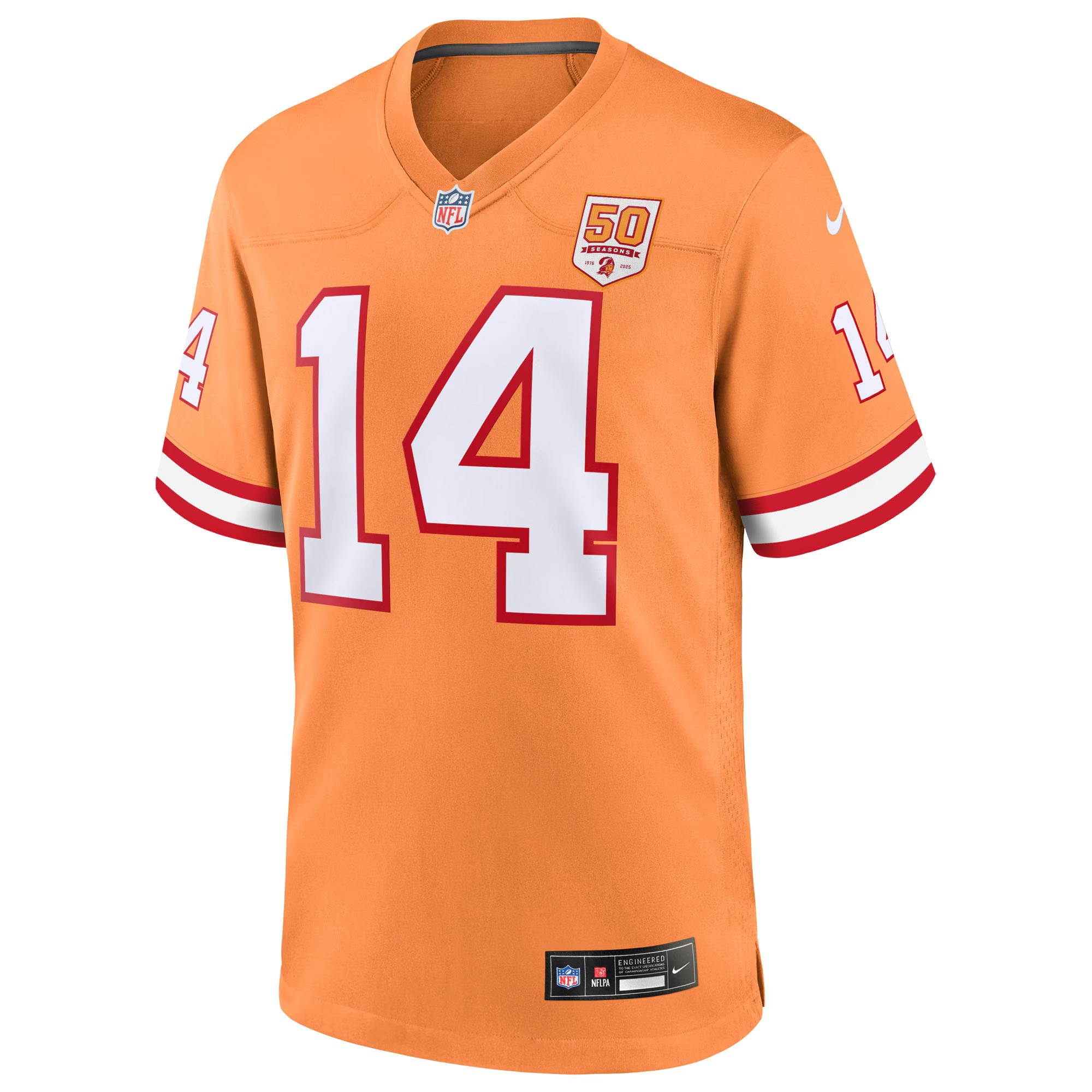 Tampa Bay Buccaneers Chris Godwin Jr. Creamsicle 50th Season Game Jersey