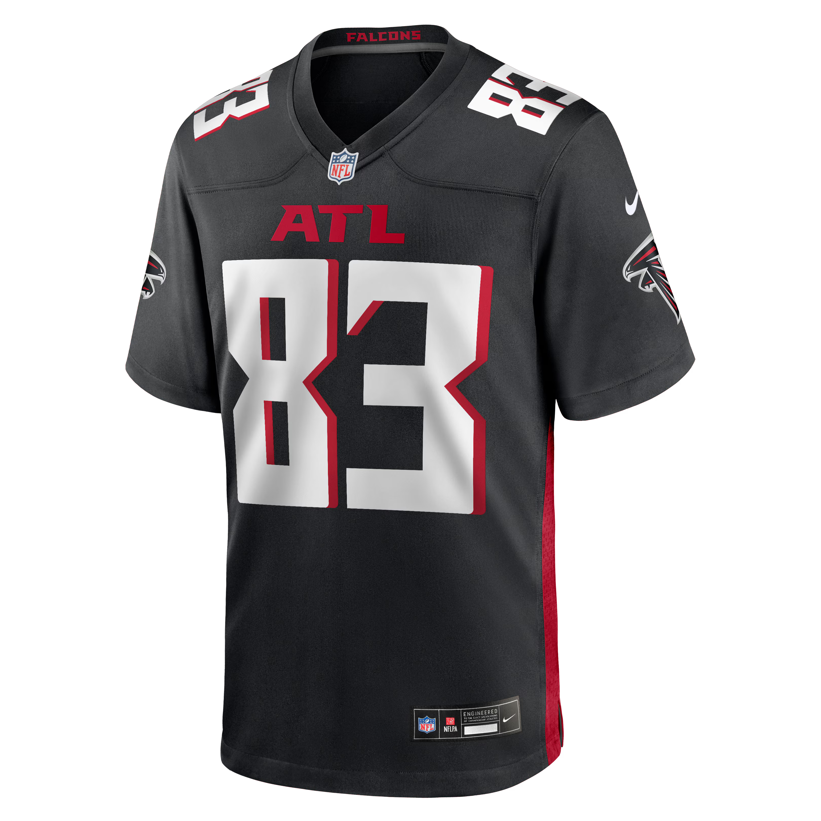 Atlanta Falcons Deven Thompkins Black Team Game Jersey