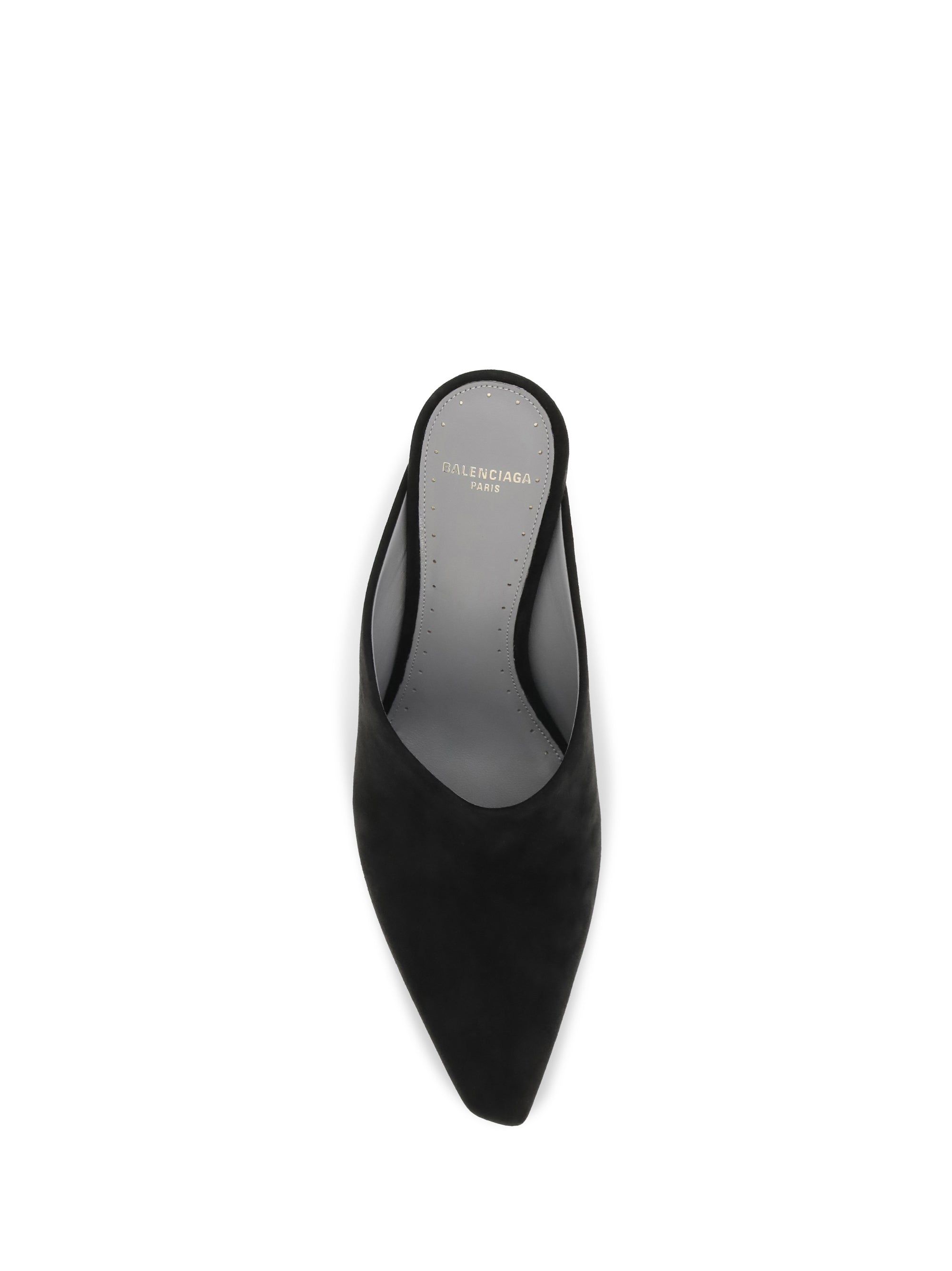 Balenciaga Women Duchesse Suede Mule