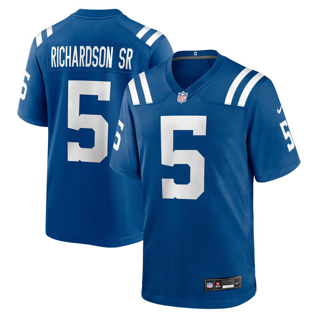 Indianapolis Colts Anthony Richardson Sr. Royal Team Game Jersey