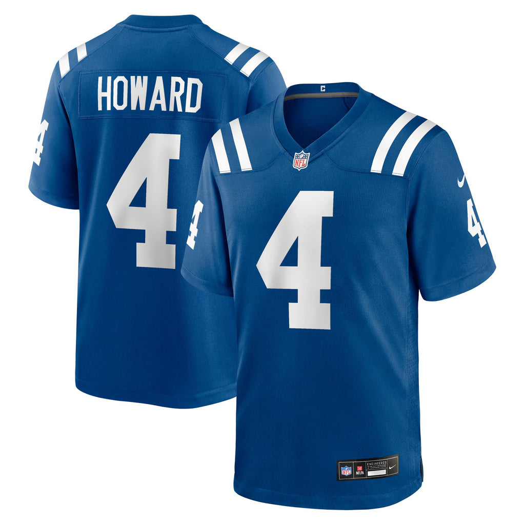 Indianapolis Colts Xavien Howard Royal Team Game Jersey