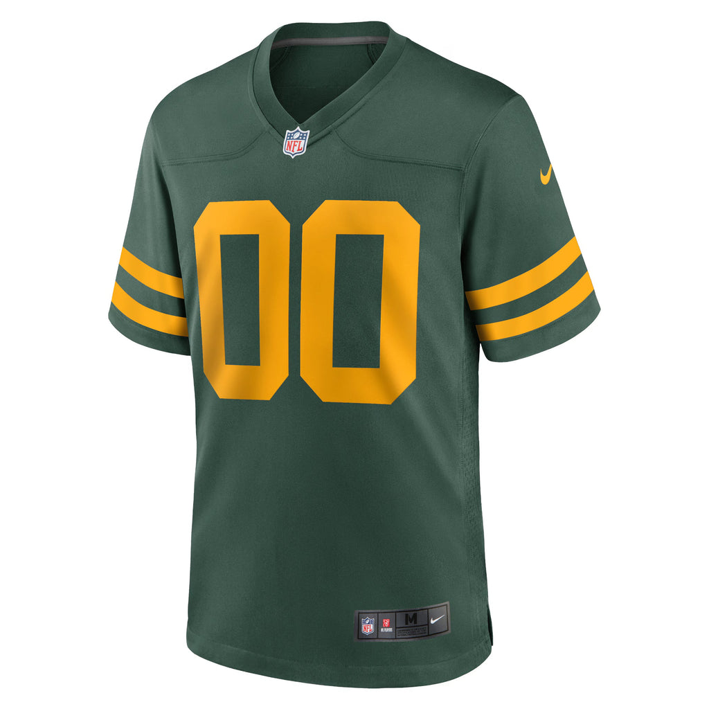 Green Bay Packers Green Alternate Custom Jersey