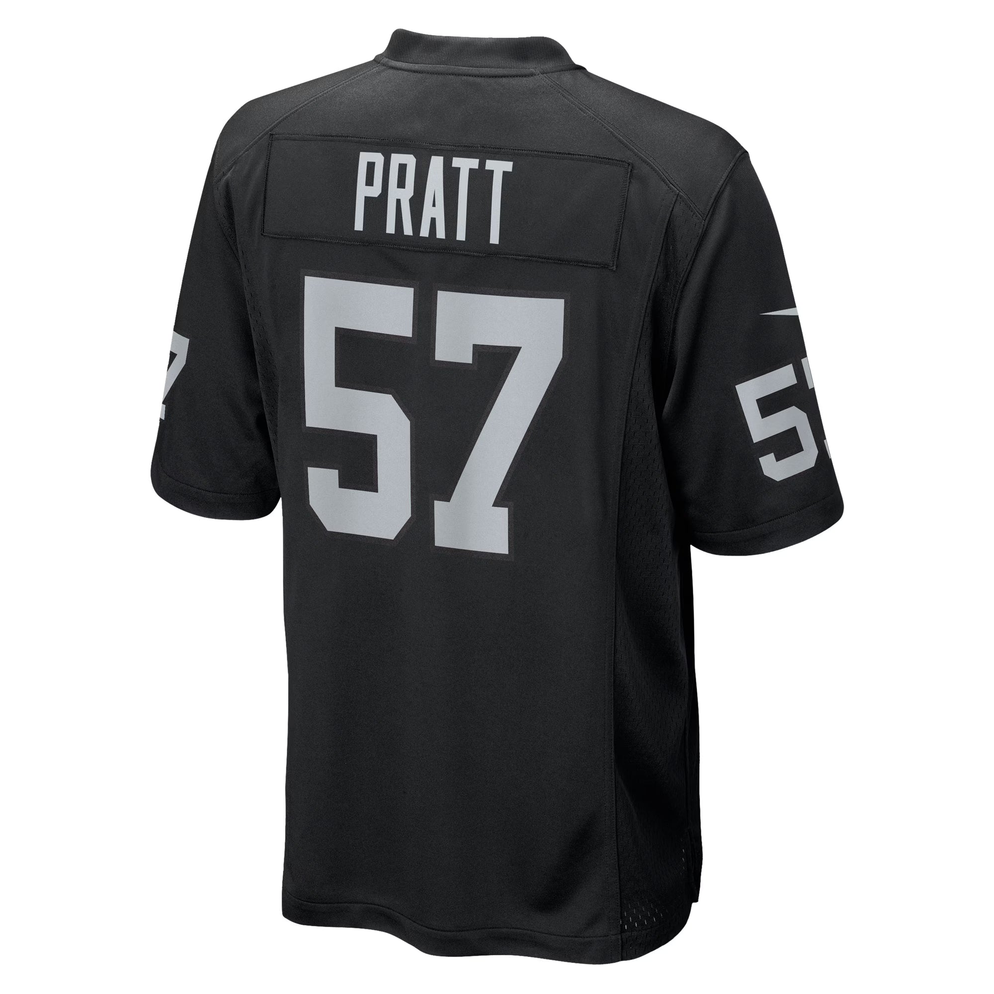 Las Vegas Raiders Germaine Pratt Black Team Game Jersey