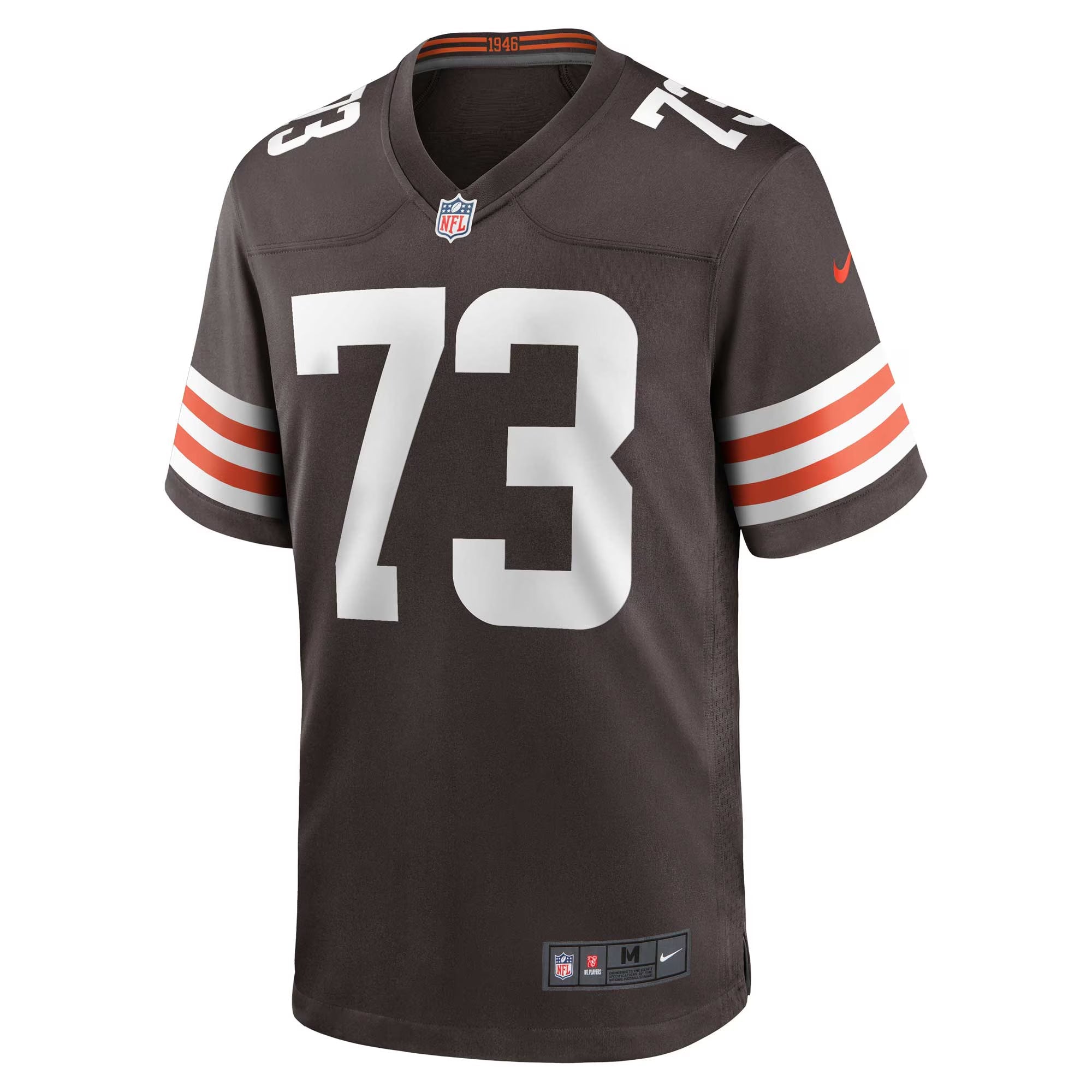 Cleveland Browns Joe Thomas Brown Retired Player Game Jersey
