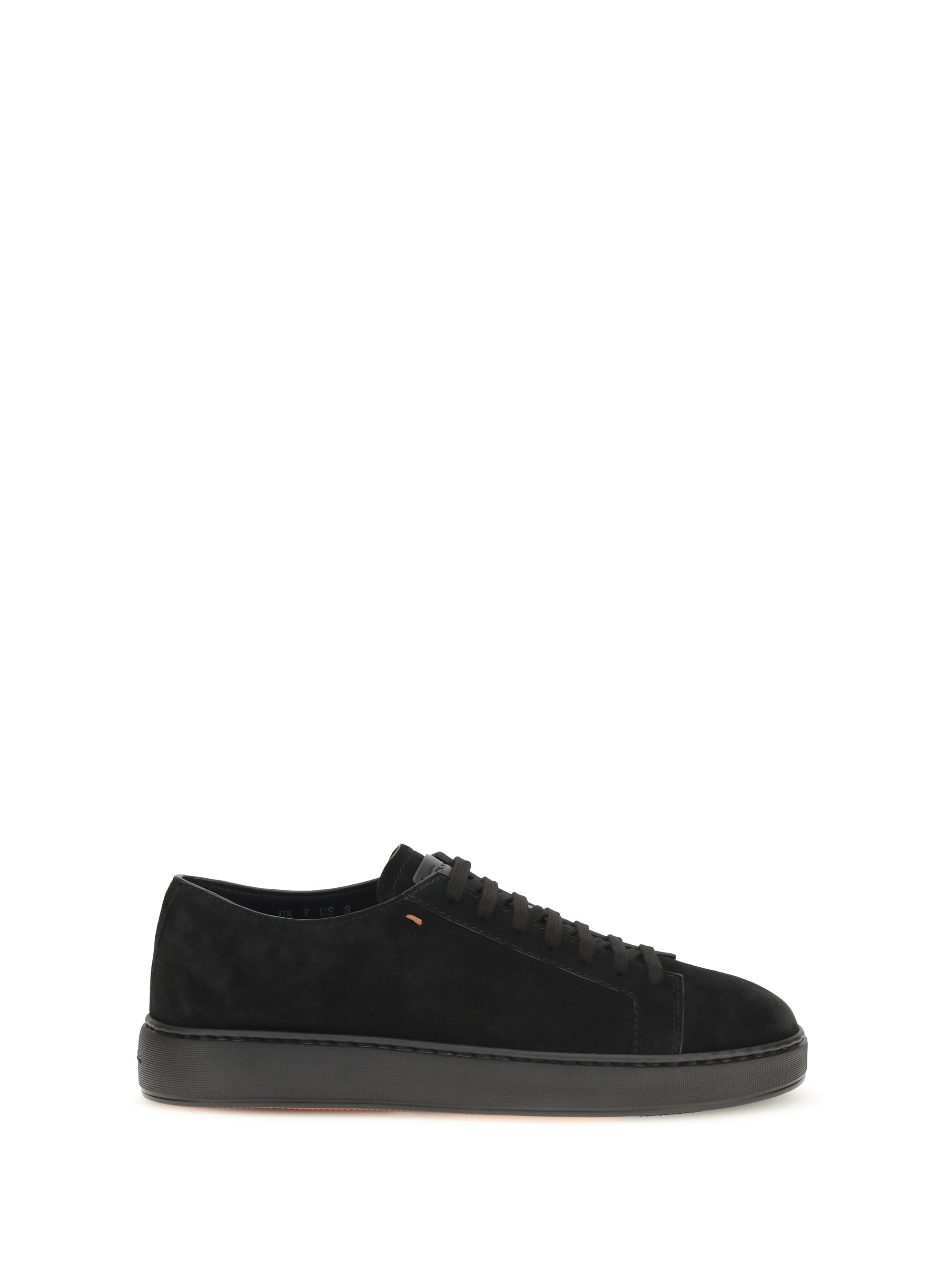 Santoni Men Suede Sneakers
