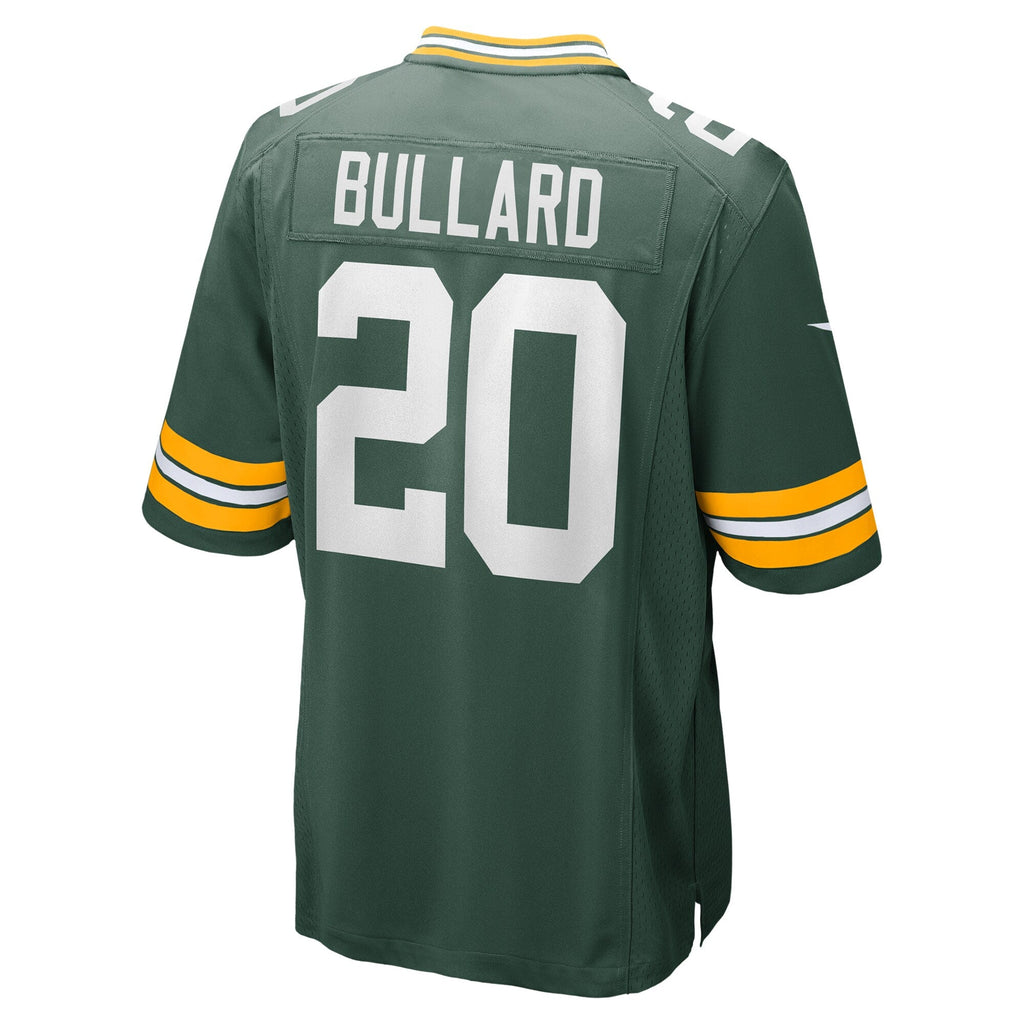 Green Bay Packers Javon Bullard Green Game Jersey