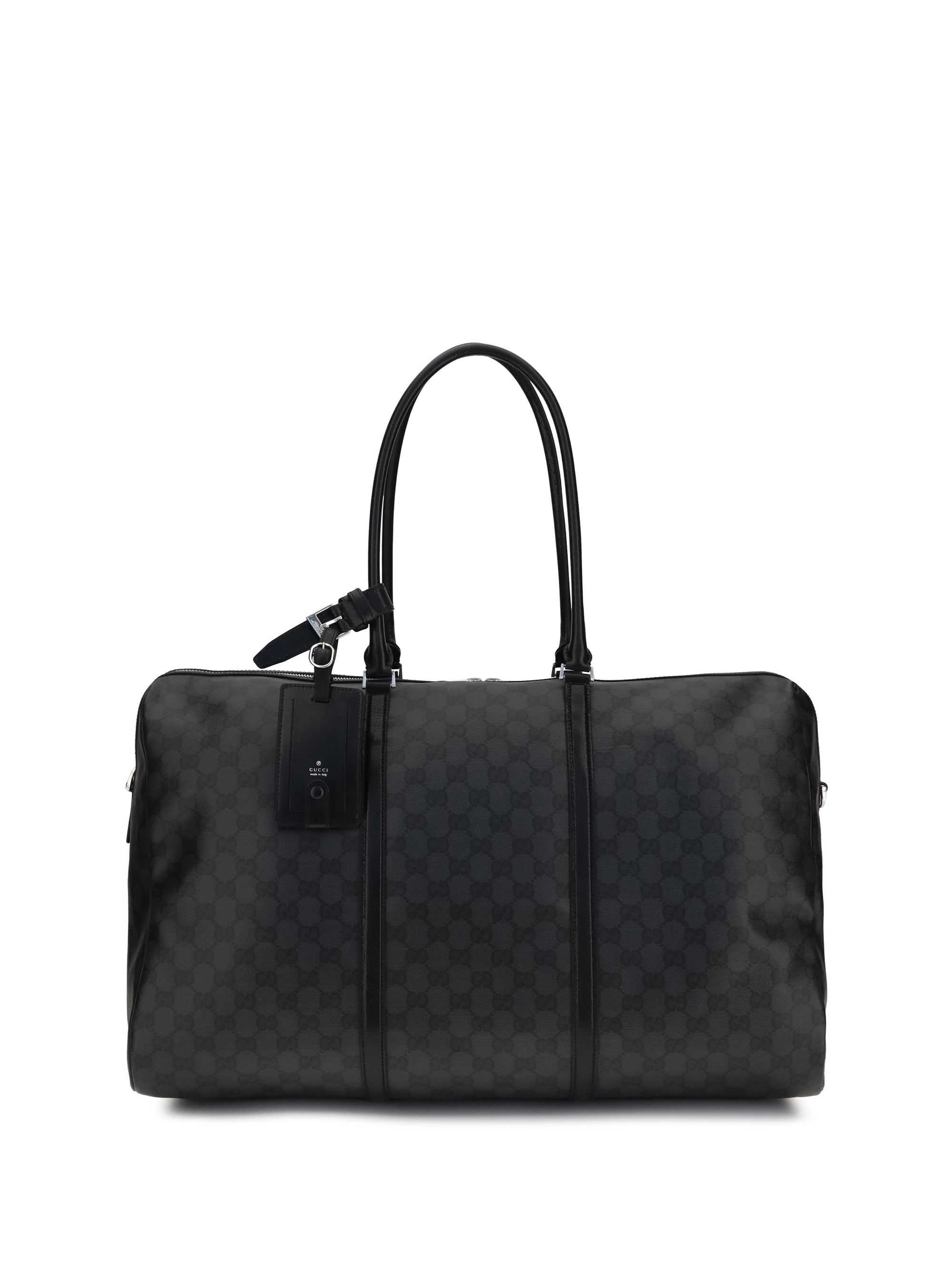 Gucci Women Gg Travel Bag With Web Stripe