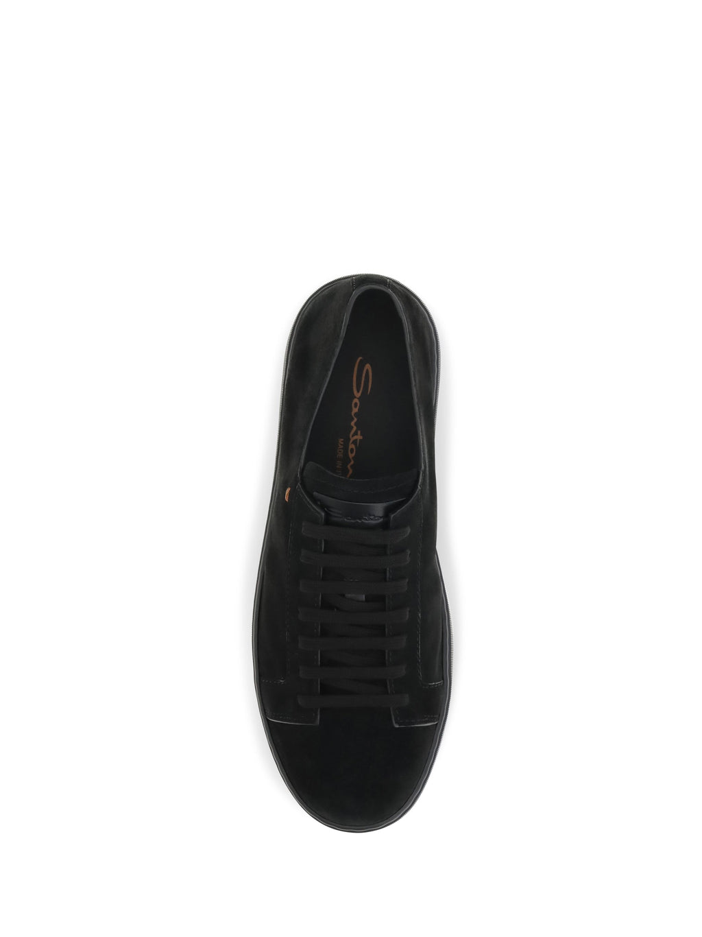 Santoni Men Suede Sneakers