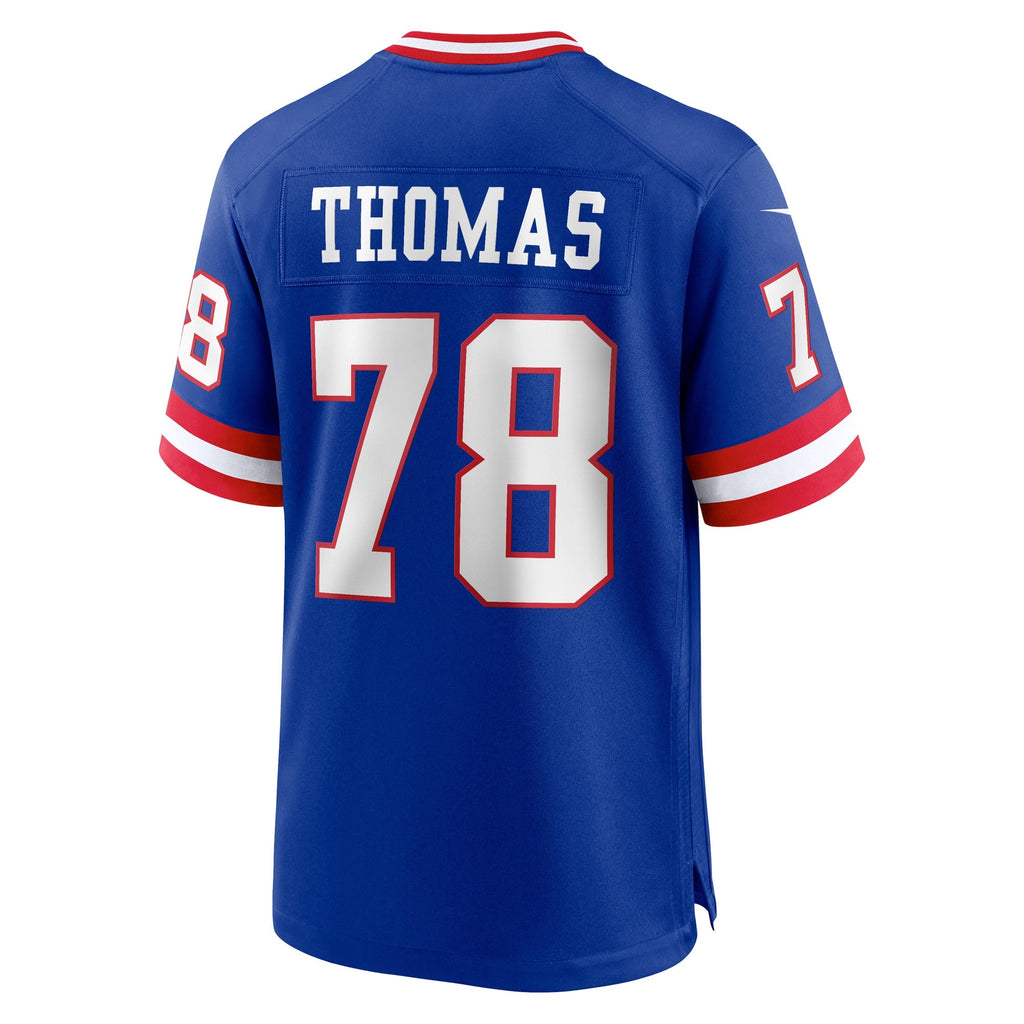 New York Giants Andrew Thomas Royal Alternate Game Jersey