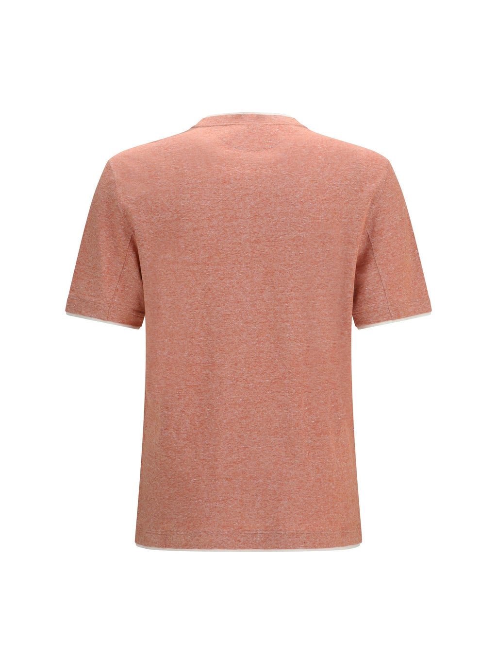 Brunello Cucinelli Men Short-Sleeve Cotton T-Shirt