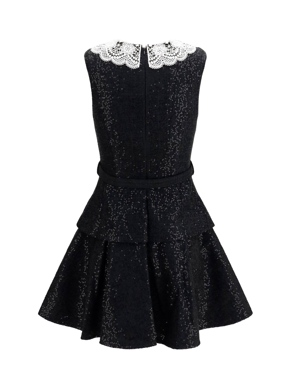 Self-Portrait Women Sequin Bouclé Dress