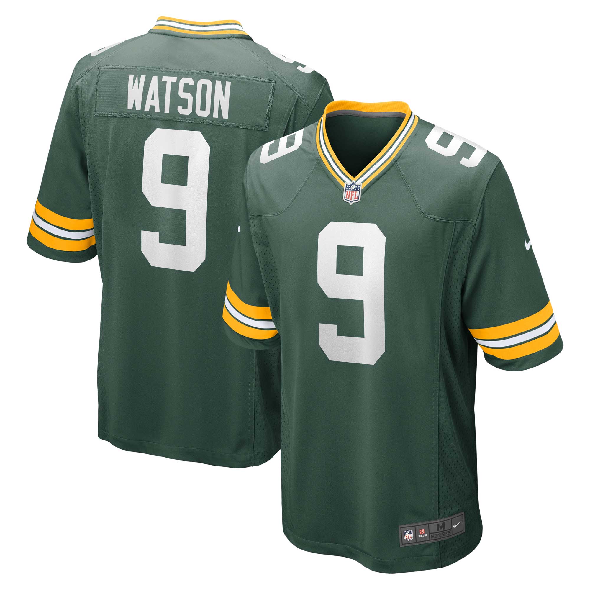 Green Bay Packers Christian Watson Green Game Jersey