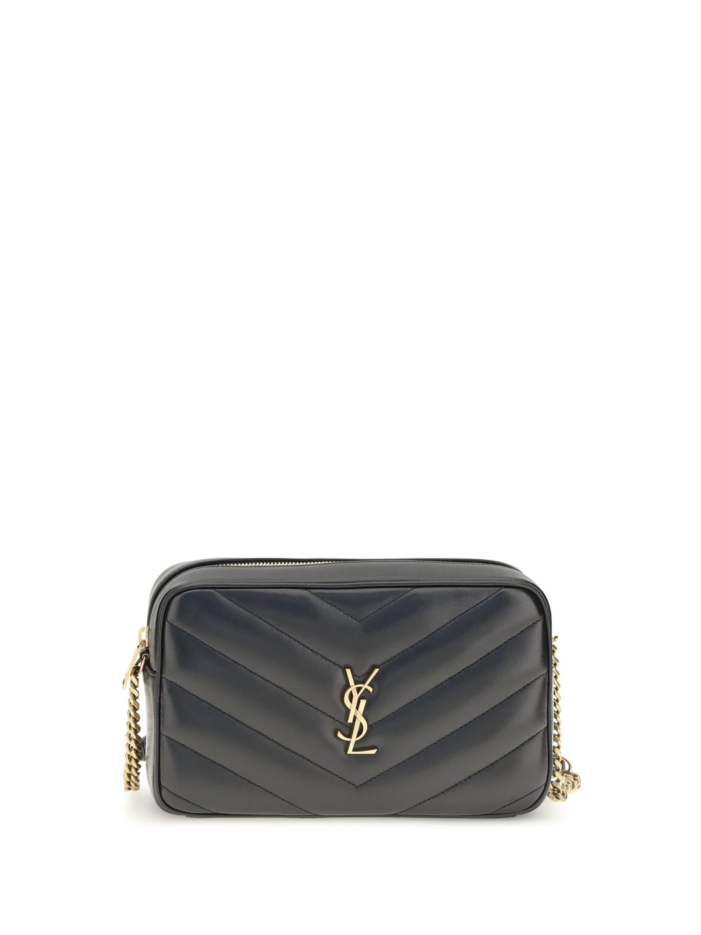 Saint Laurent Women Loulou Matelassé Leather Crossbody Bag