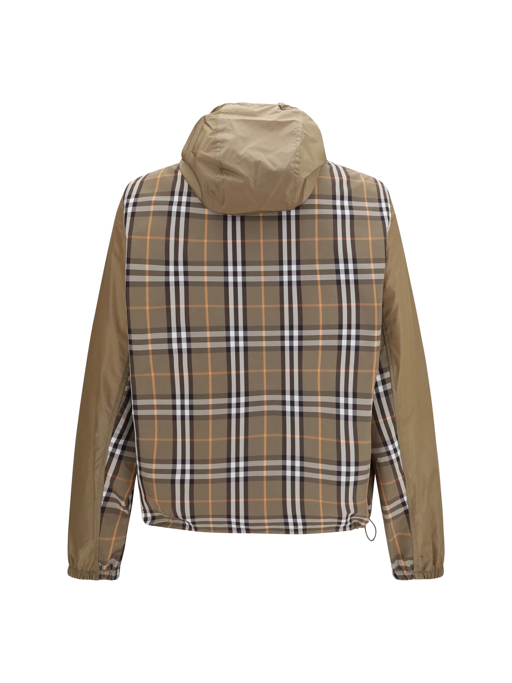 Burberry Men Newport Nylon Hooded Jacket