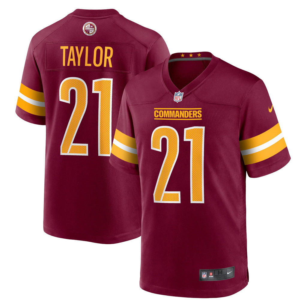 Washington Commanders Sean Taylor Burgundy Retired Player Game Jersey