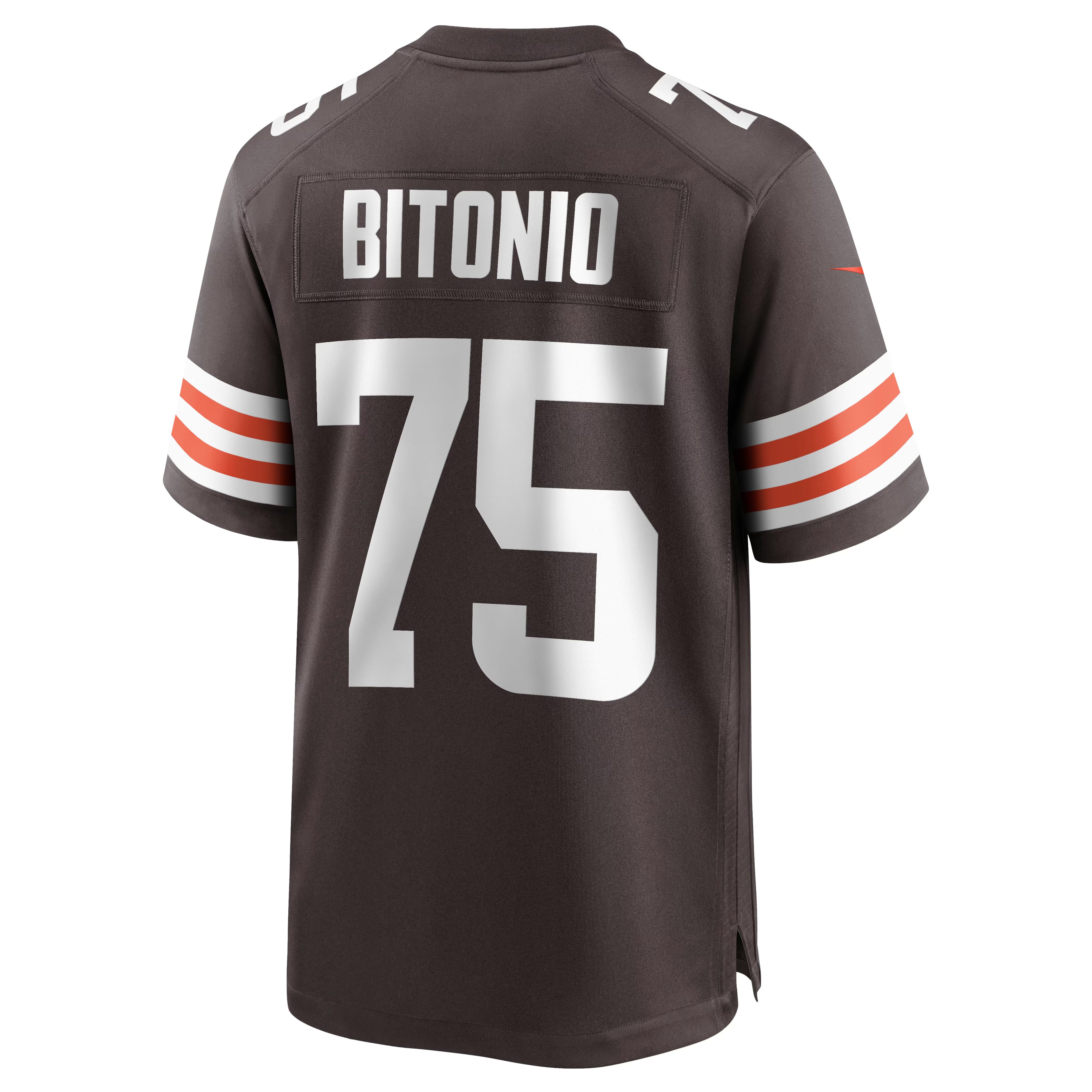 Cleveland Browns Joel Bitonio Brown Game Jersey