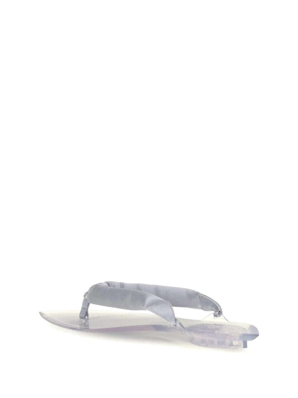 Alaïa Women Satin Flip-Flop Sandals
