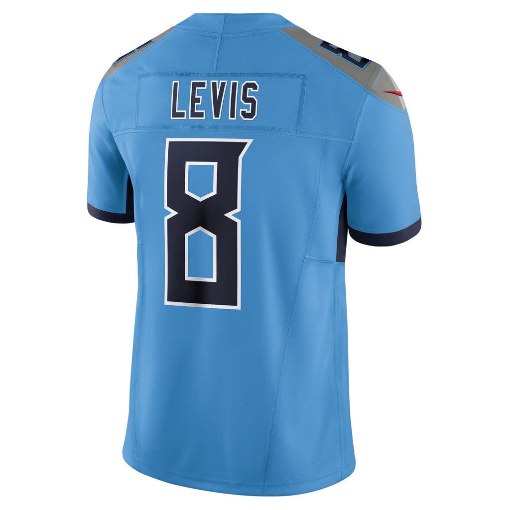 Tennessee Titans Will Levis Light Blue Alternate Vapor F.U.S.E. Limited Jersey