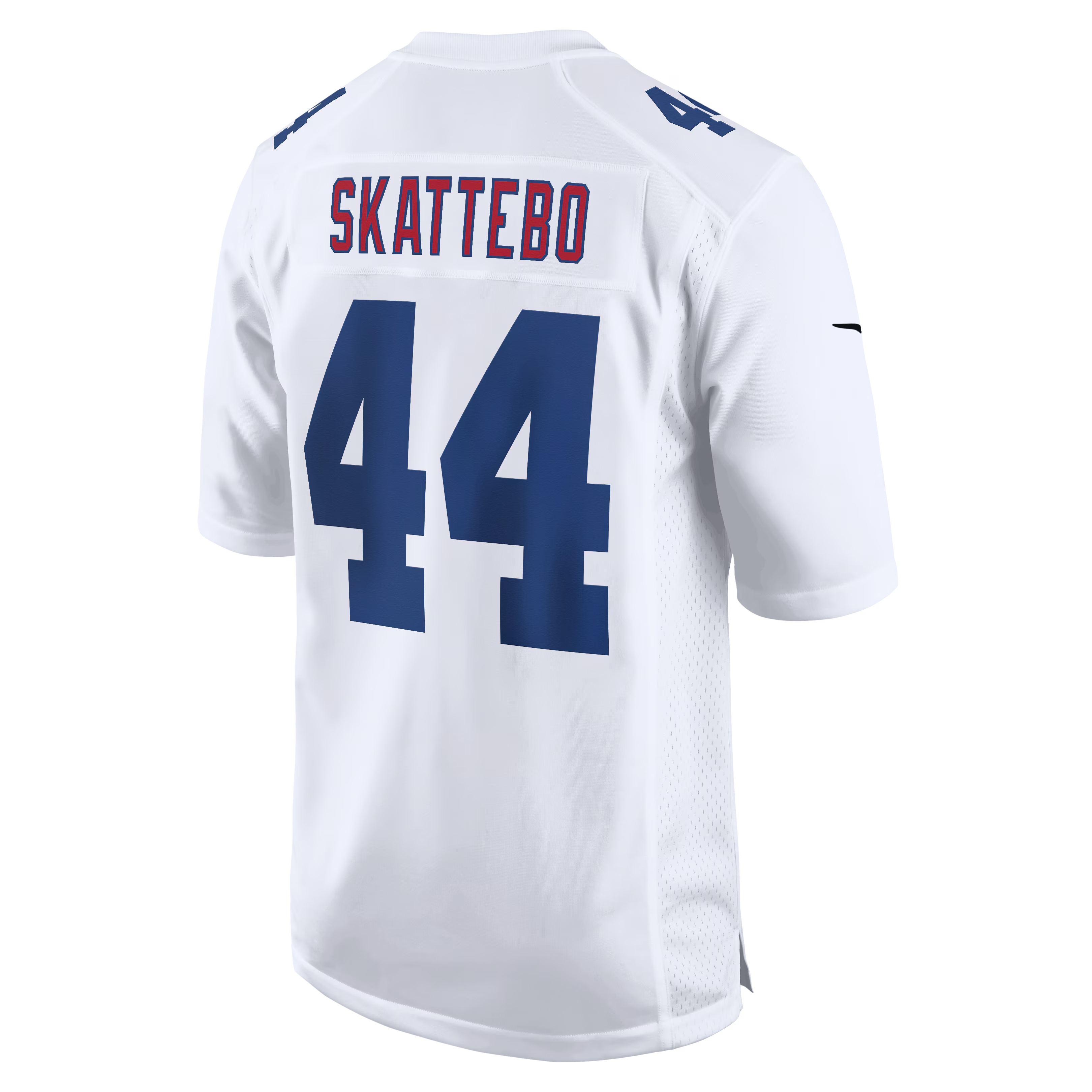 New York Giants Cam Skattebo Tundra White Fashion Game Jersey
