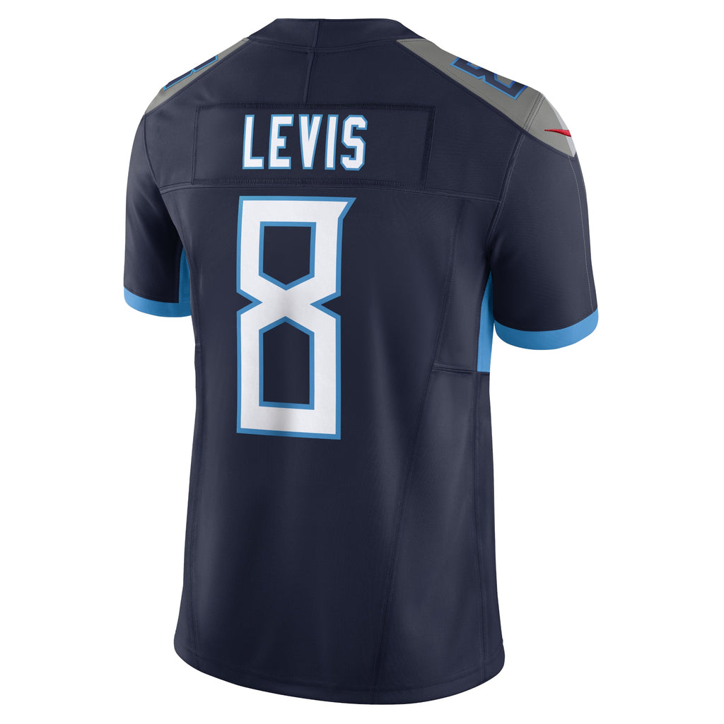 Tennessee Titans Will Levis Navy Vapor F.U.S.E. Limited Jersey