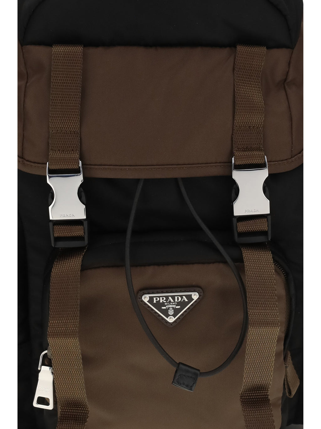 Prada Men Backpack In Re-Nylon And Leather