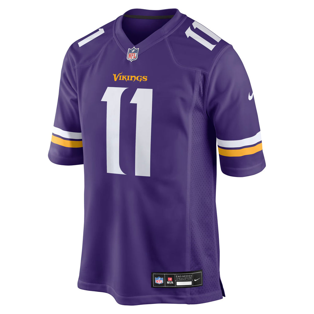 Minnesota Vikings Carson Wentz Purple Team Game Jersey