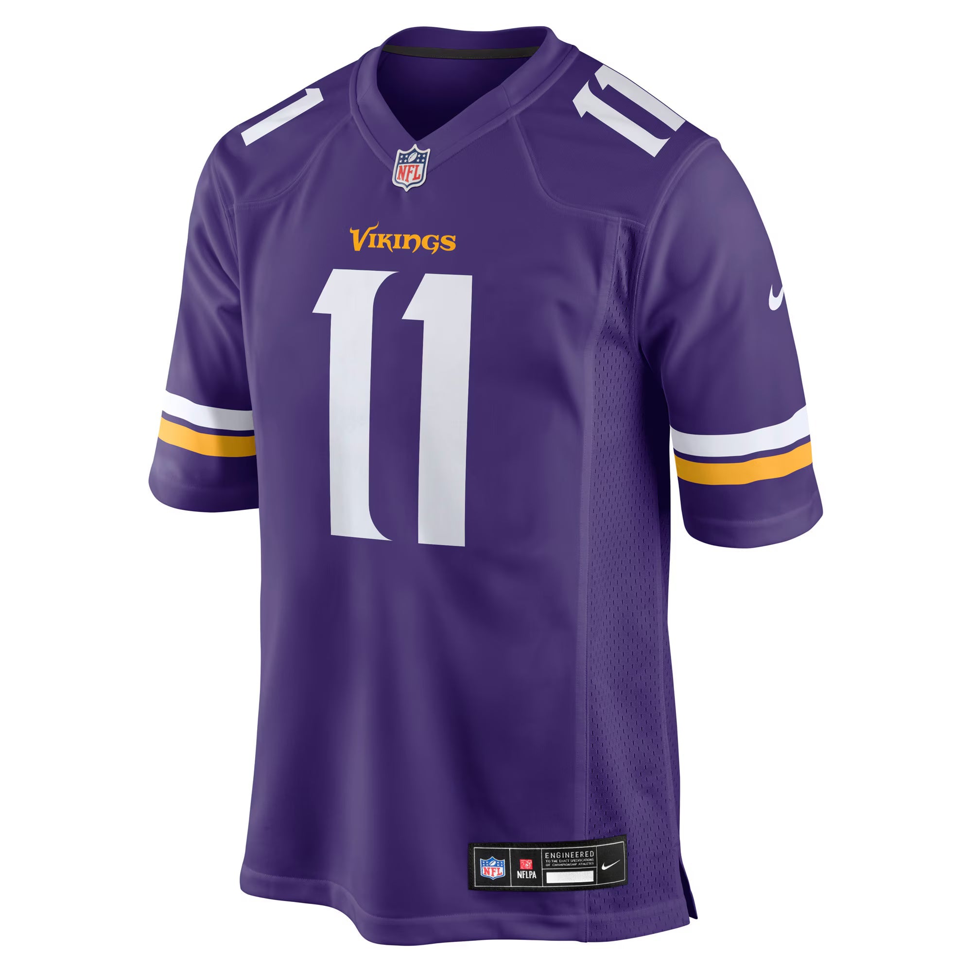 Minnesota Vikings Carson Wentz Purple Team Game Jersey