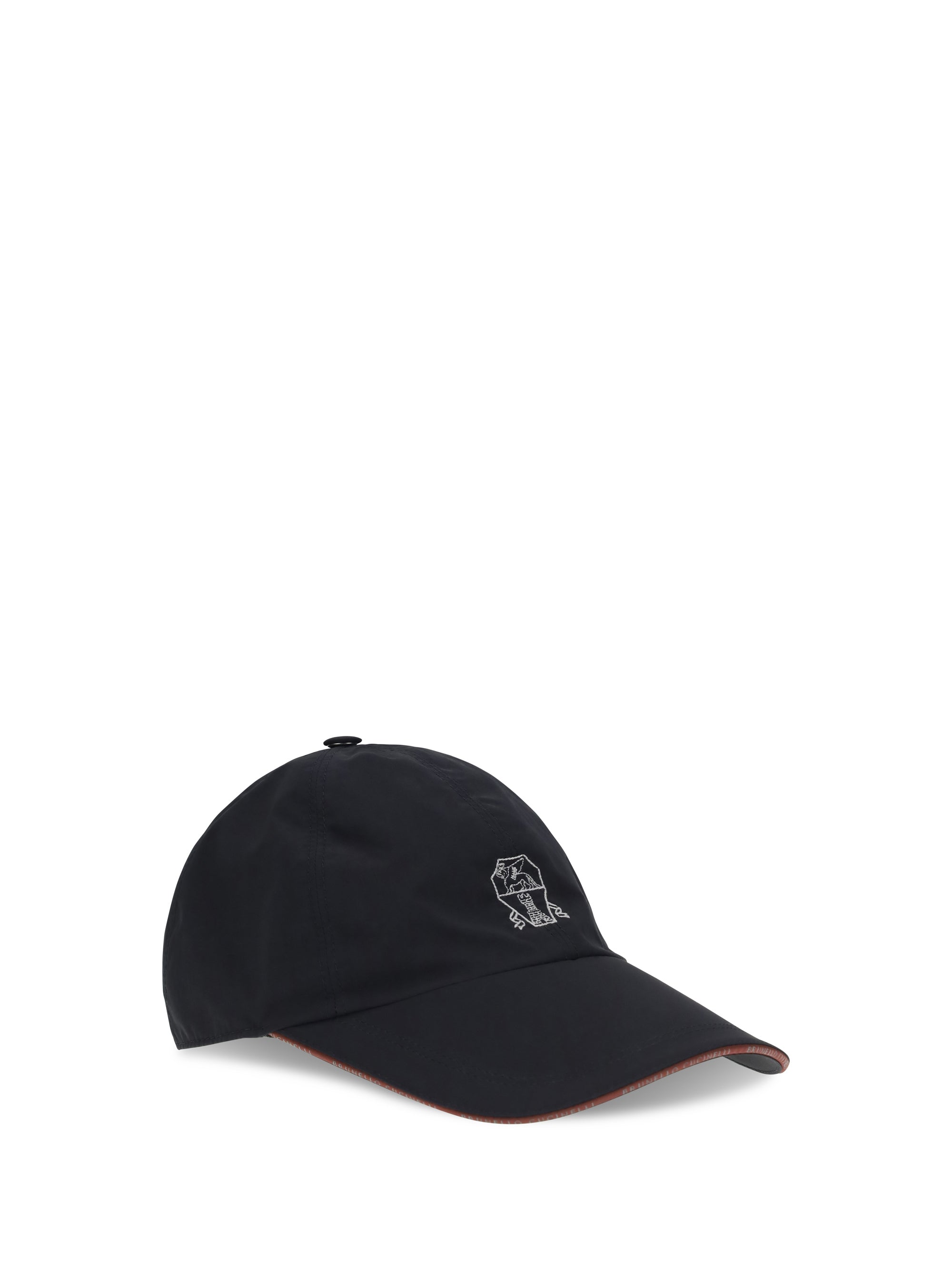 Brunello Cucinelli Men Cotton Baseball Cap