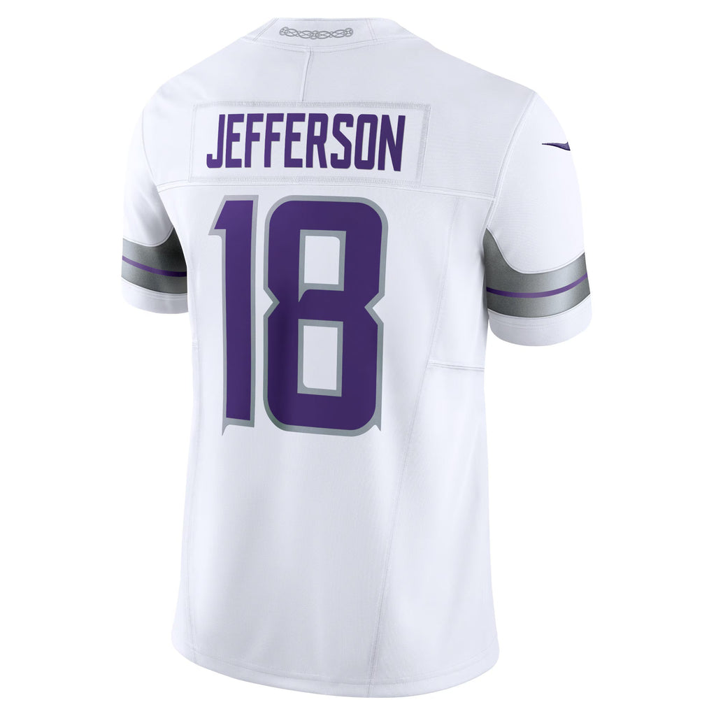 Minnesota Vikings Justin Jefferson White Alternate Vapor F.U.S.E. Limited Jersey