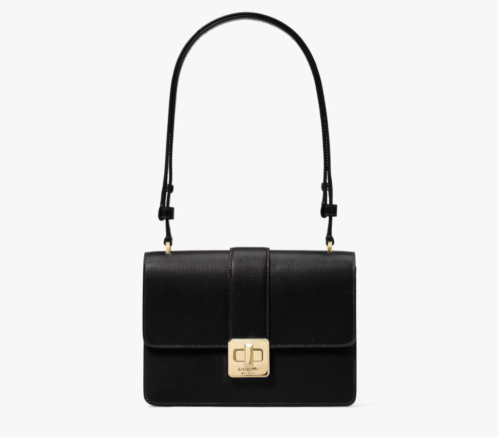 NWT Kate Spade Phoebe Turnlock Leather Shoulder/Crossbody Bag