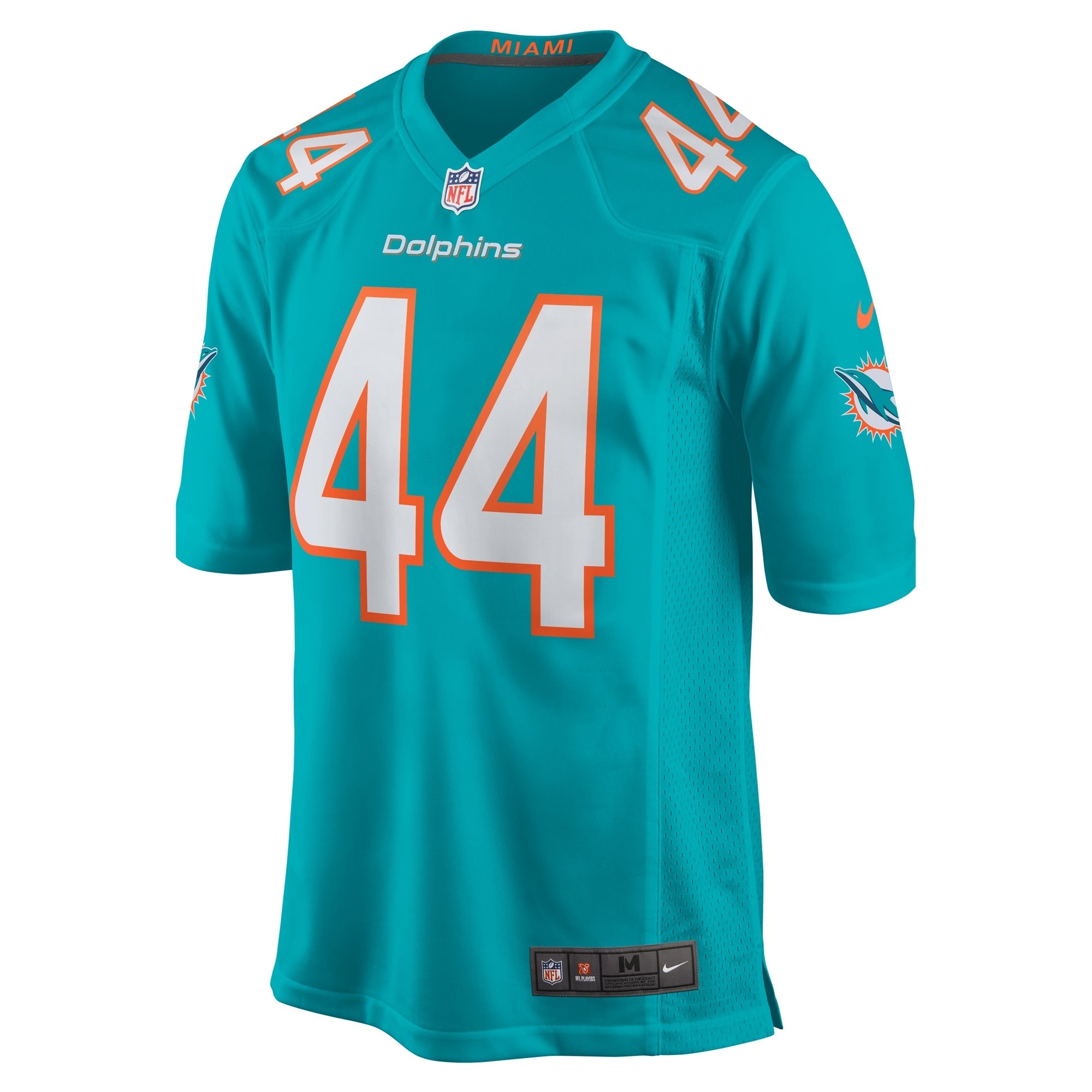 Miami Dolphins Chop Robinson Aqua Game Jersey