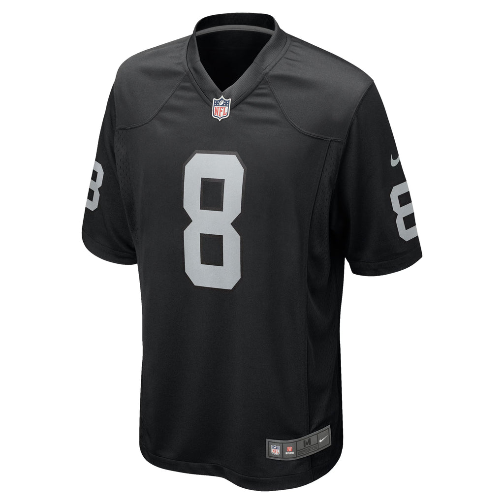 Las Vegas Raiders Ameer Abdullah Black Team Game Jersey
