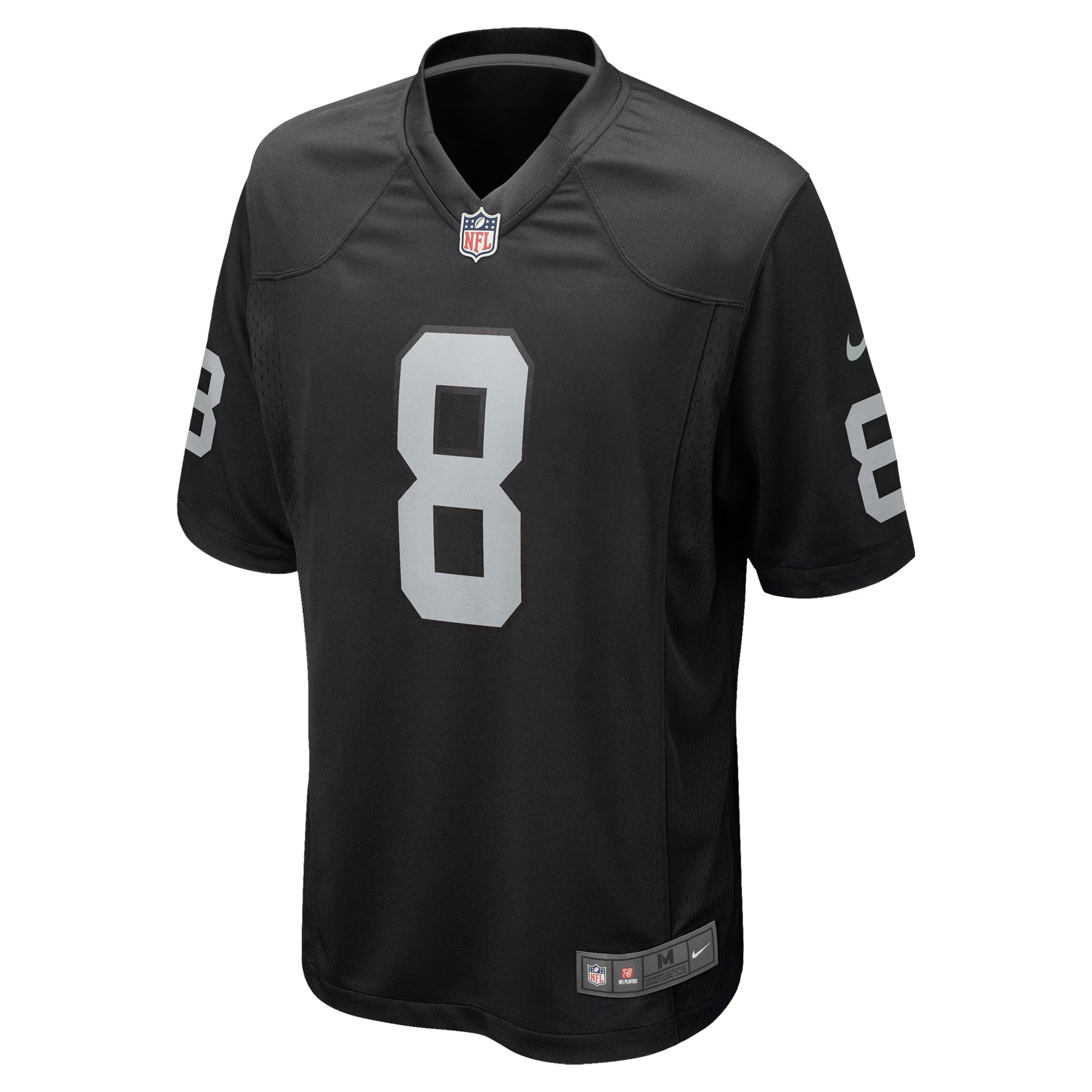 Las Vegas Raiders Ameer Abdullah Black Team Game Jersey